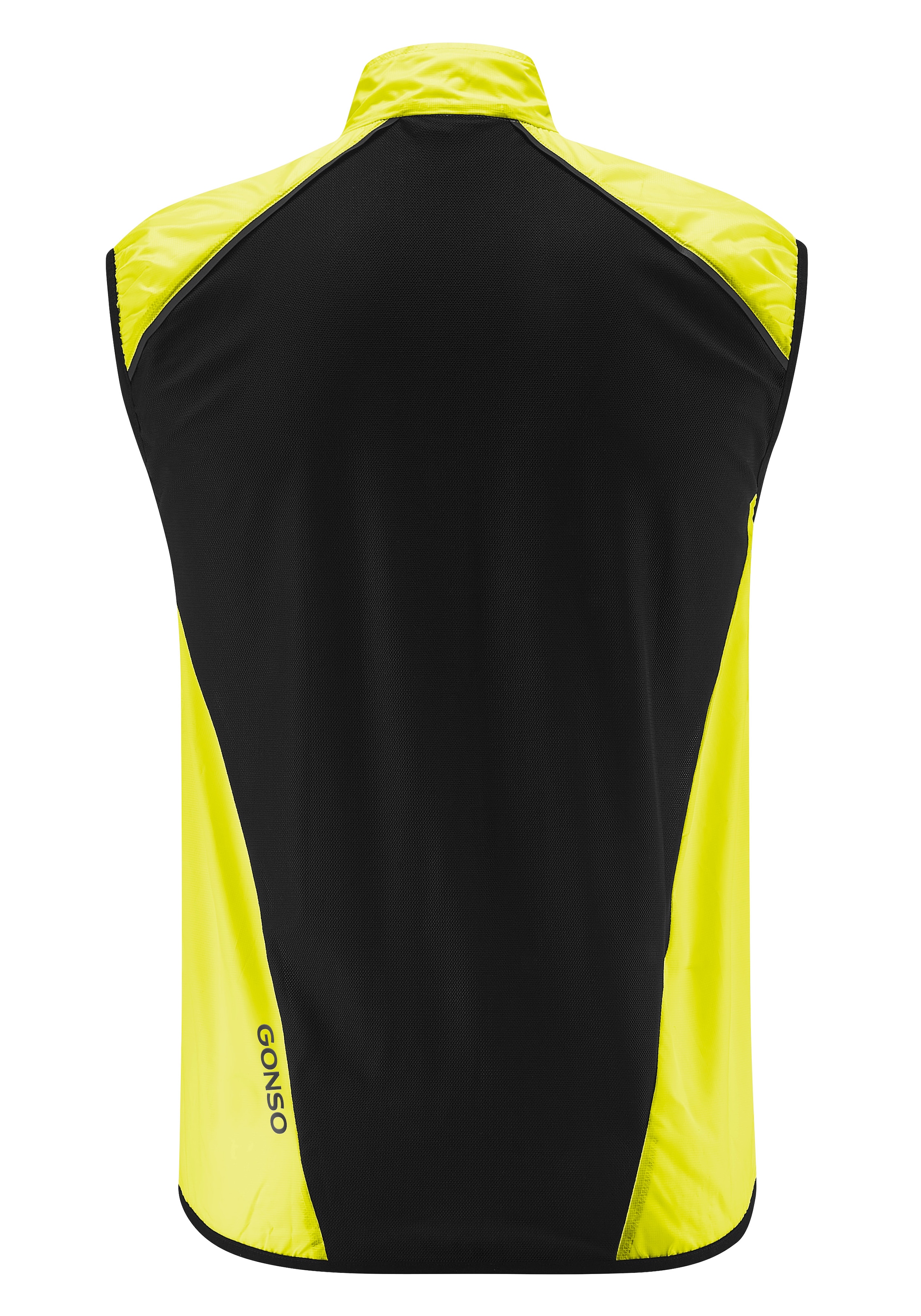 Gonso Funktionsweste »Neon Vest«, Unisex Weste, atmungsaktive und winddichte Radweste zum Überziehen