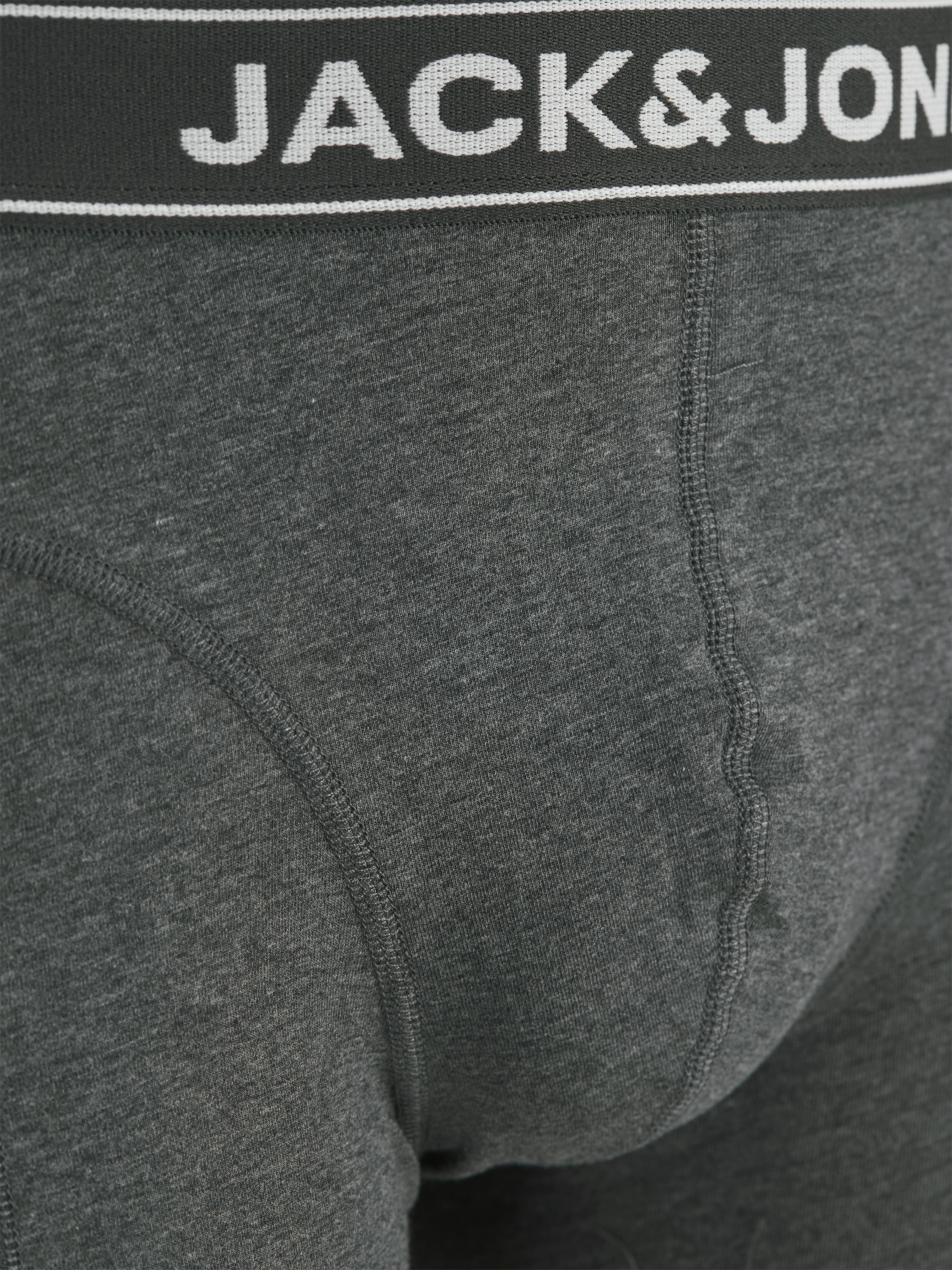 Jack & Jones Trunk »JACBLACK – Boxershorts mit Stretch, Jersey und mittlerer Taille« Packung, 3 Stk. unifarben, modisch, regular fit, Jersey