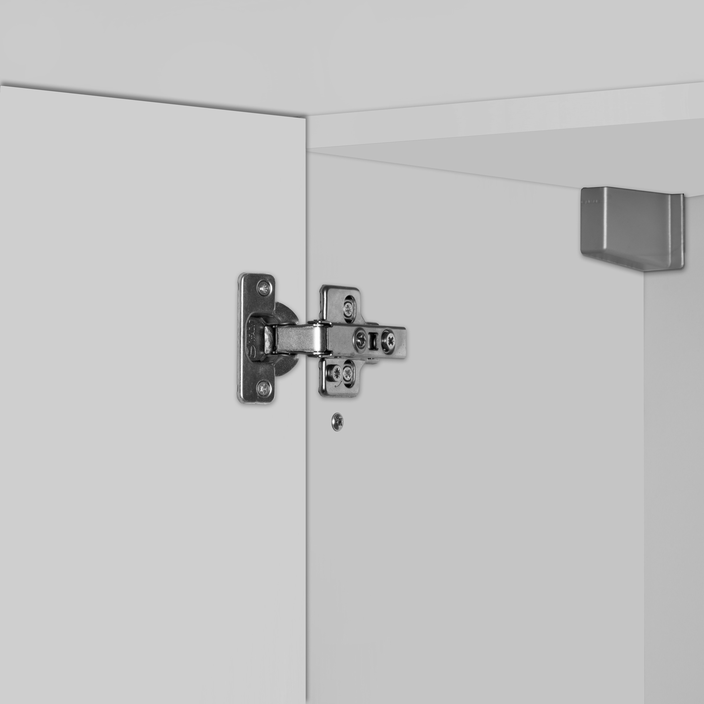KOCHSTATION Küchenzeile »Luna, Einbauküche, Zeilenküche, mit Soft-Close Funktion, Made in Italy« Breite 300 cm ohne E-Geräte, mit Spüle+Siphon und Aufsatz