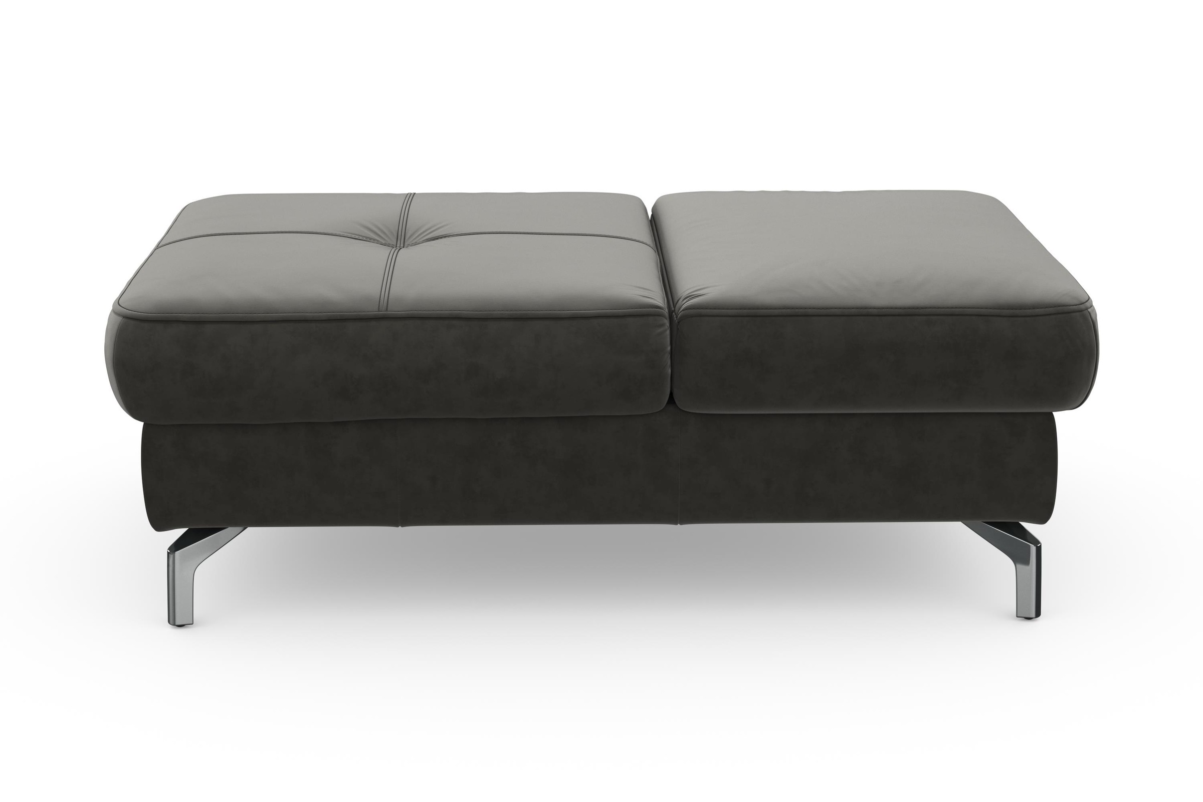 sit&more Hocker »Bendigo« mit Klappfunktion, Bodenfreiheit 12 cm, wahlweise in 2 Fußfarben