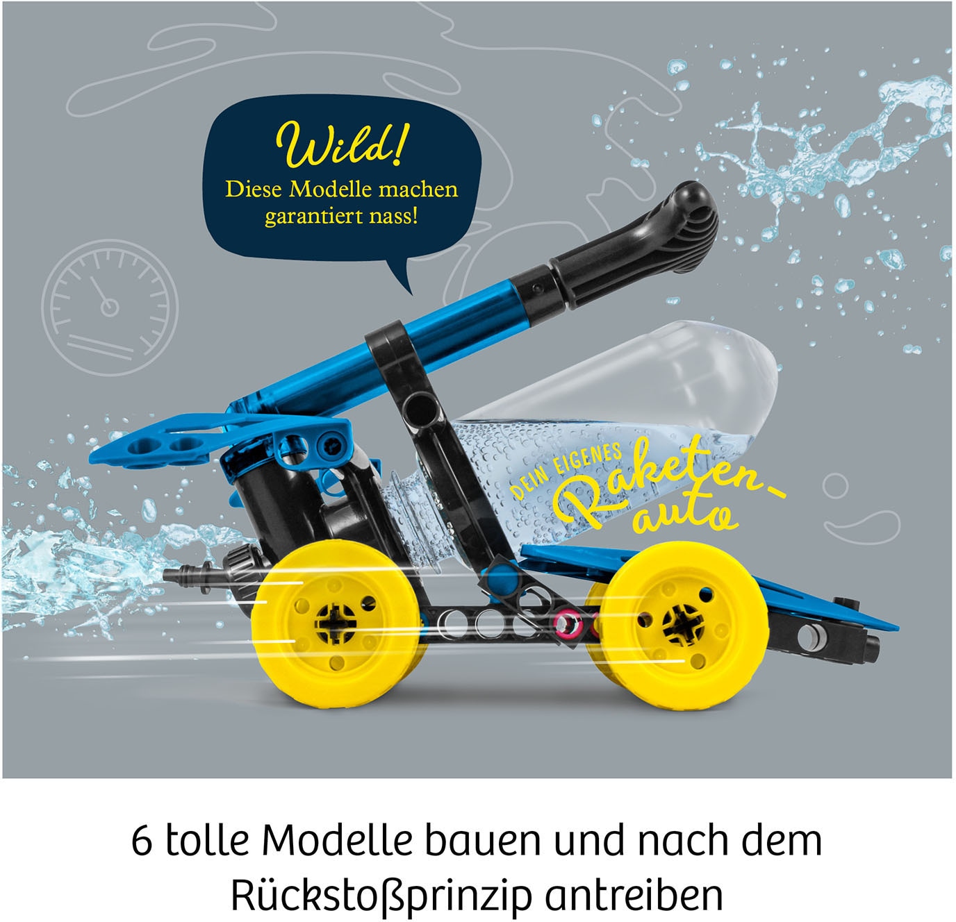Kosmos Modellbausatz »Water Power«, mit Wasserpistole