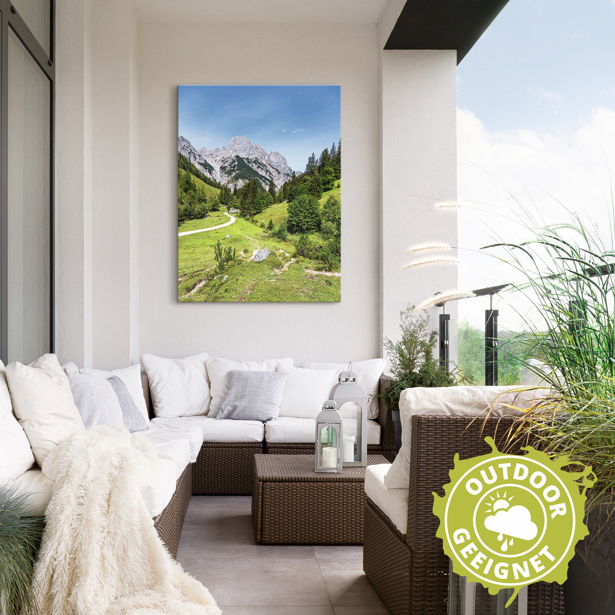 Artland Wandbild »Bindalm im Berchtesgadener Land Bayern«, Berge & Alpenbilder, (1 St.), als Alubild, Outdoorbild, Poster, Wandaufkleber in verschied. Größen