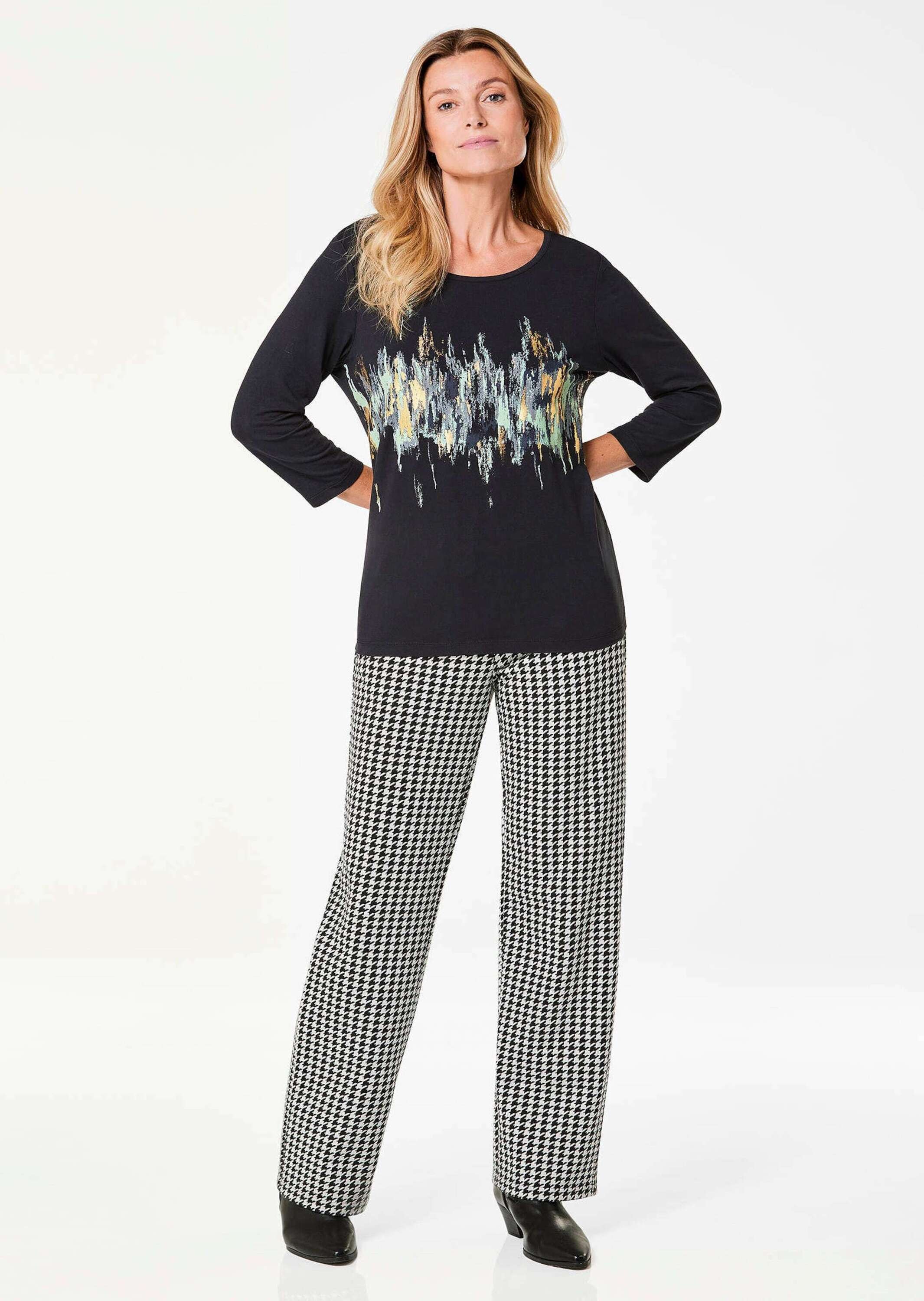 GOLDNER Print-Shirt »Kurzgröße Shirt«