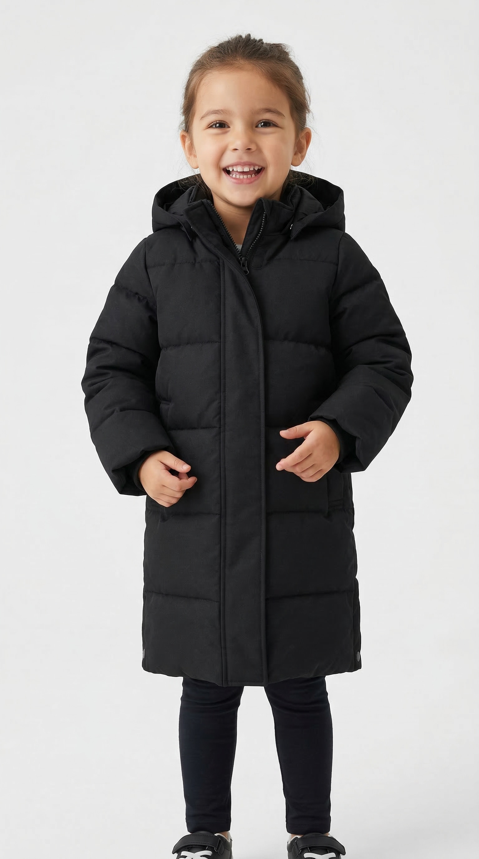 KIDS ONLY Steppmantel »KOGIRENE PUFFER COAT OTW NOOS« mit seitlichen Druckknöpfen