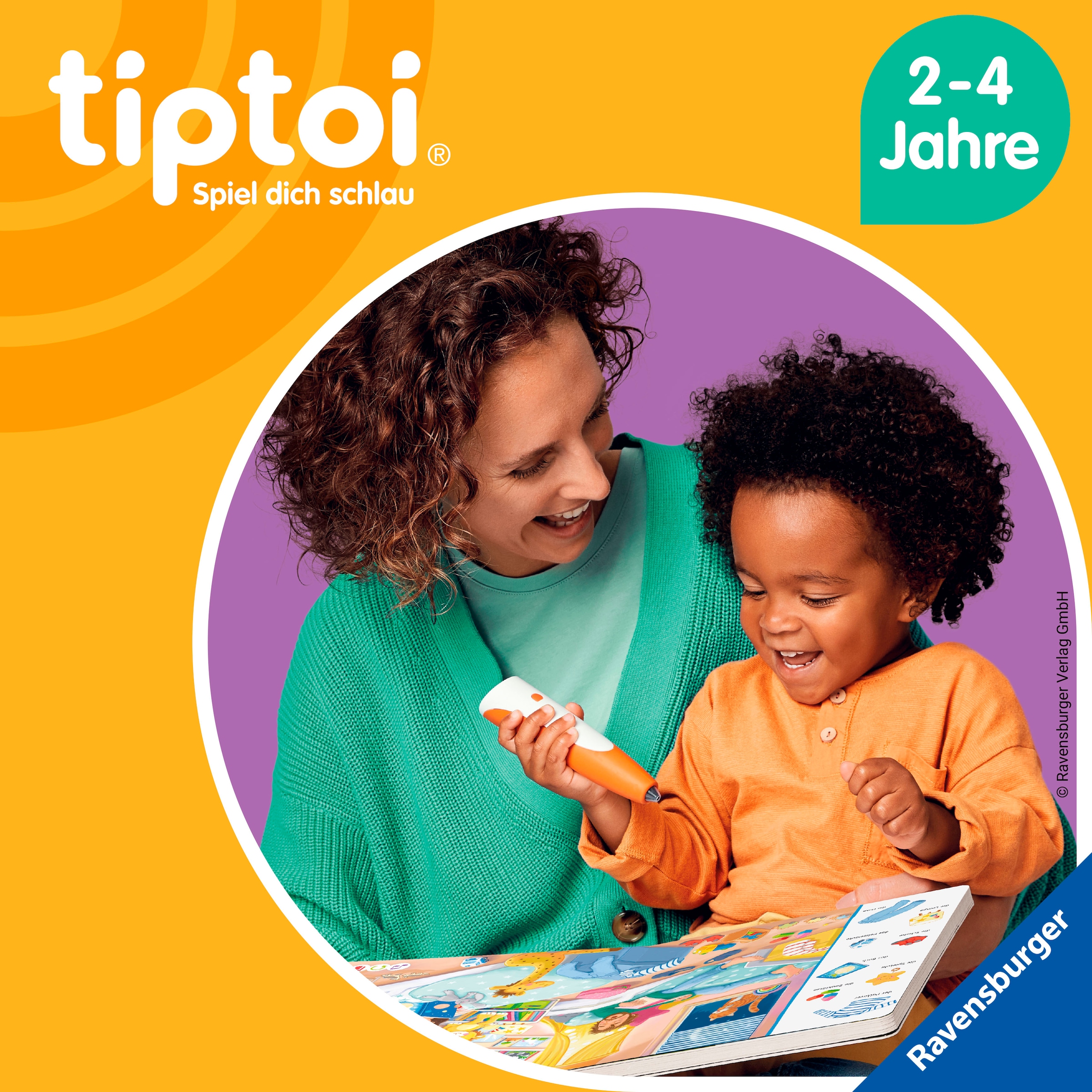 Ravensburger Buch »tiptoi® Abenteuer Großwerden - Piet kommt in den Kindergarten«, Made in Europe