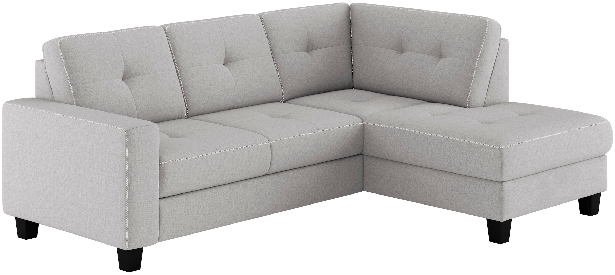 Home affaire Ecksofa »Varese« wahlweise mit Bettfunktion und Bettkasten