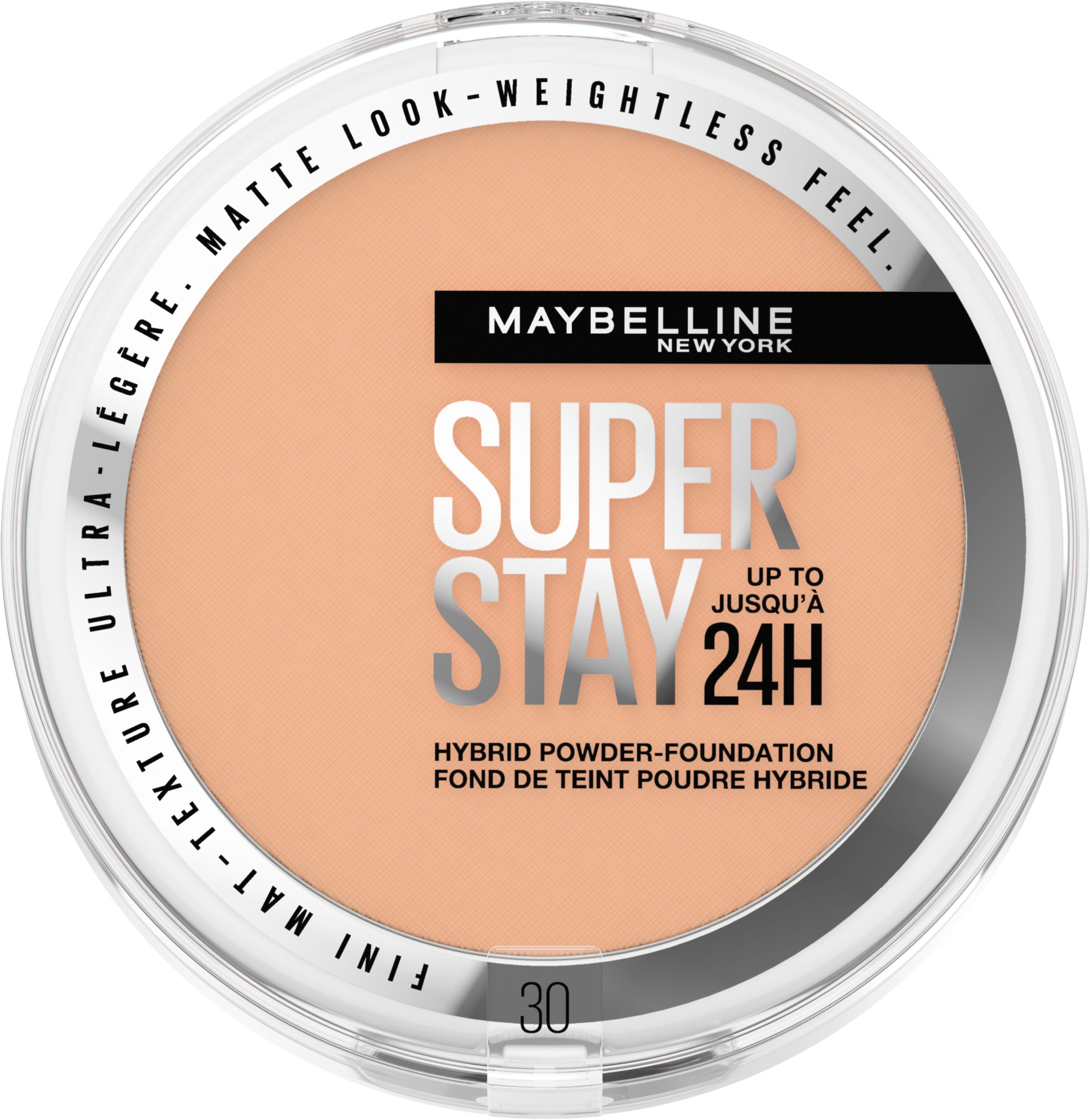 MAYBELLINE NEW YORK Foundation »Maybelline New York Super Stay Hybrides Puder Make-Up«, mit...