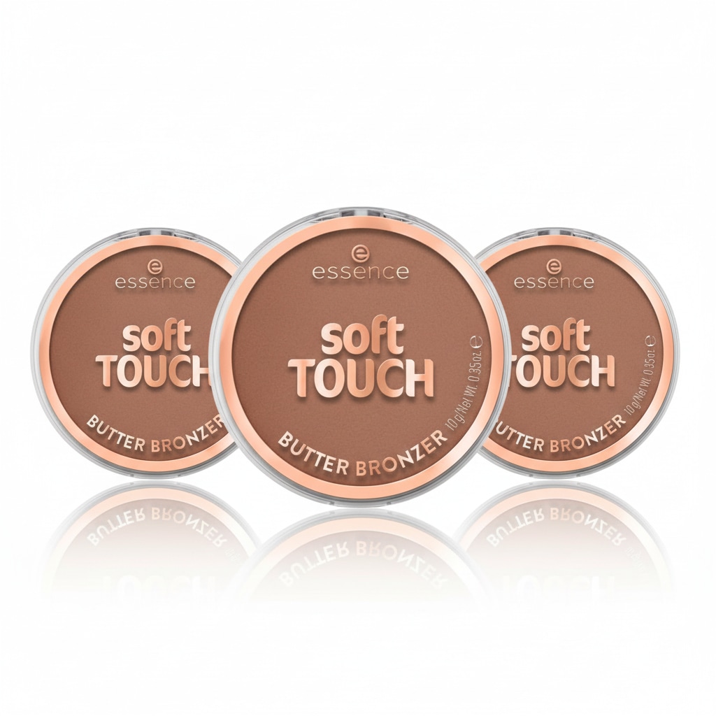 Essence Bronzer »SOFT TOUCH BUTTER BRONZER« 3-tlg., mittlere Deckkraft, bräunend, mattierend, alle Hauttypen