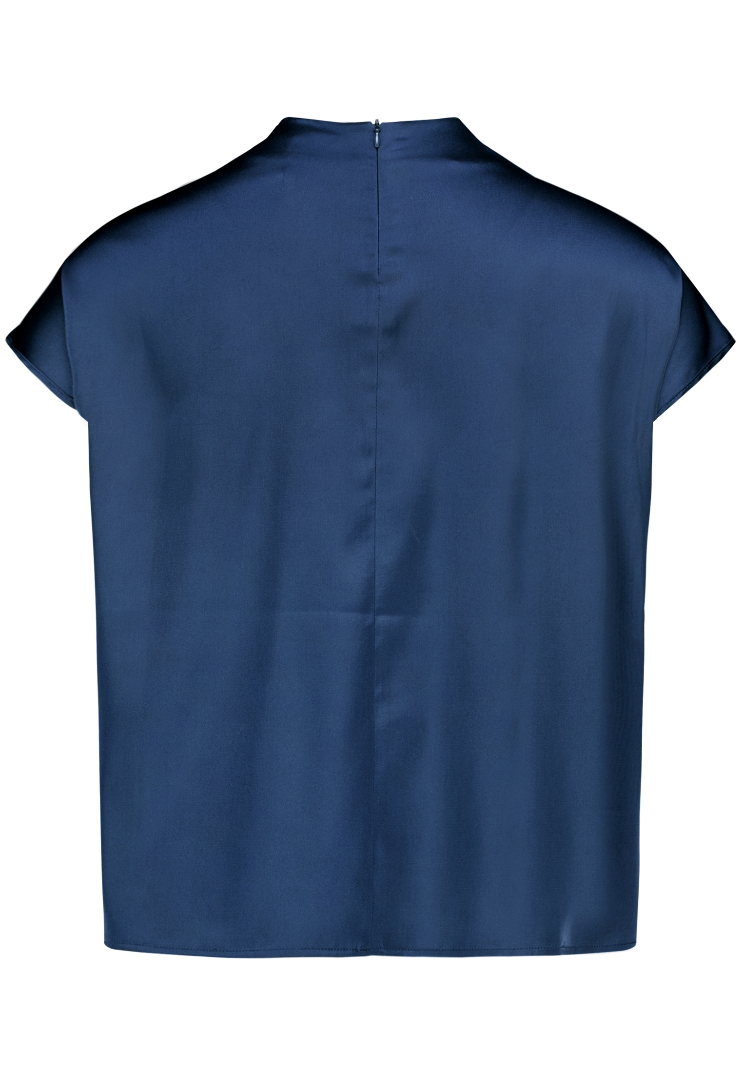 Zero Satinbluse »Satin-Bluse mit Kragen«