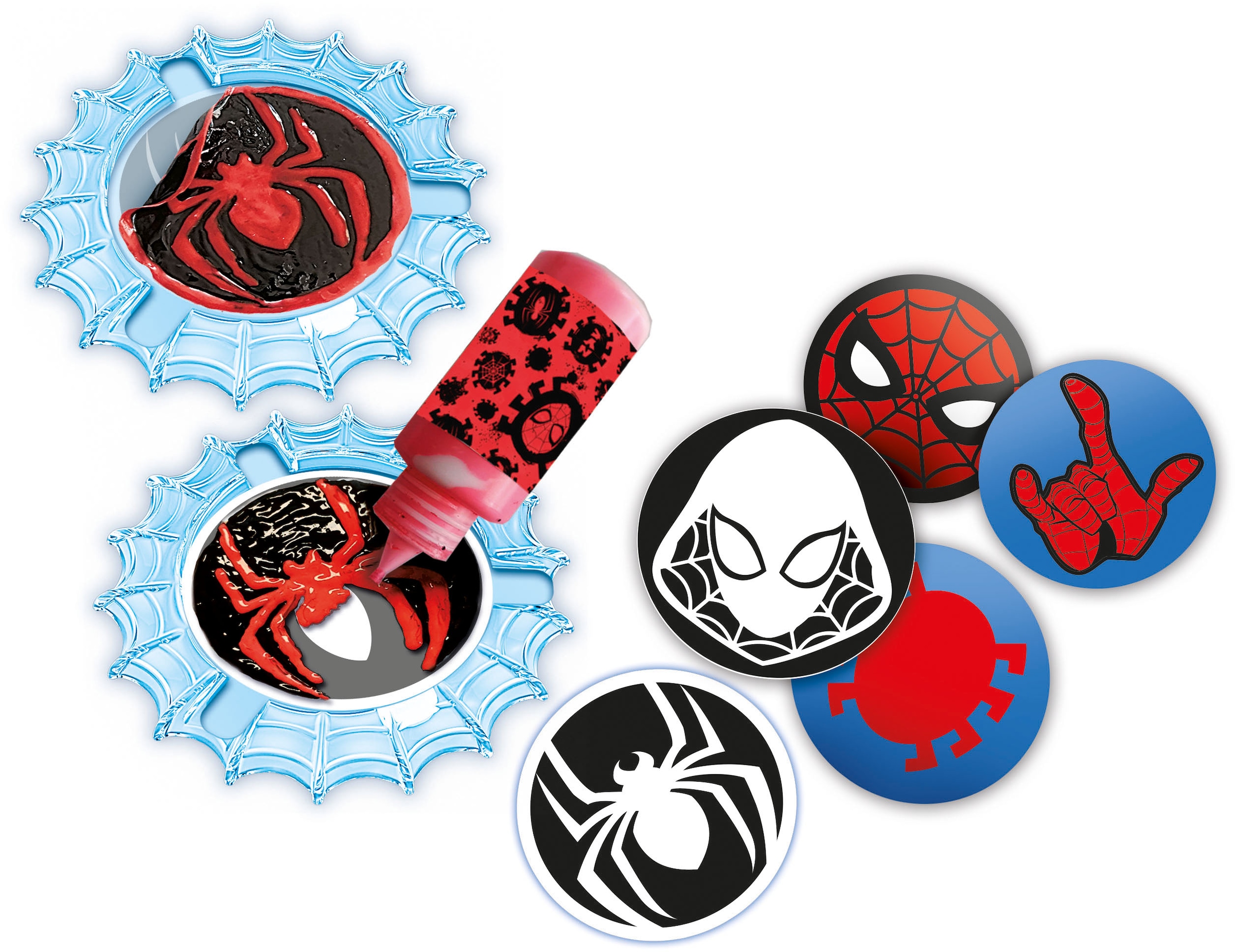 Clementoni® Kreativset »Fensterbilder Marvel«, Made in Europe