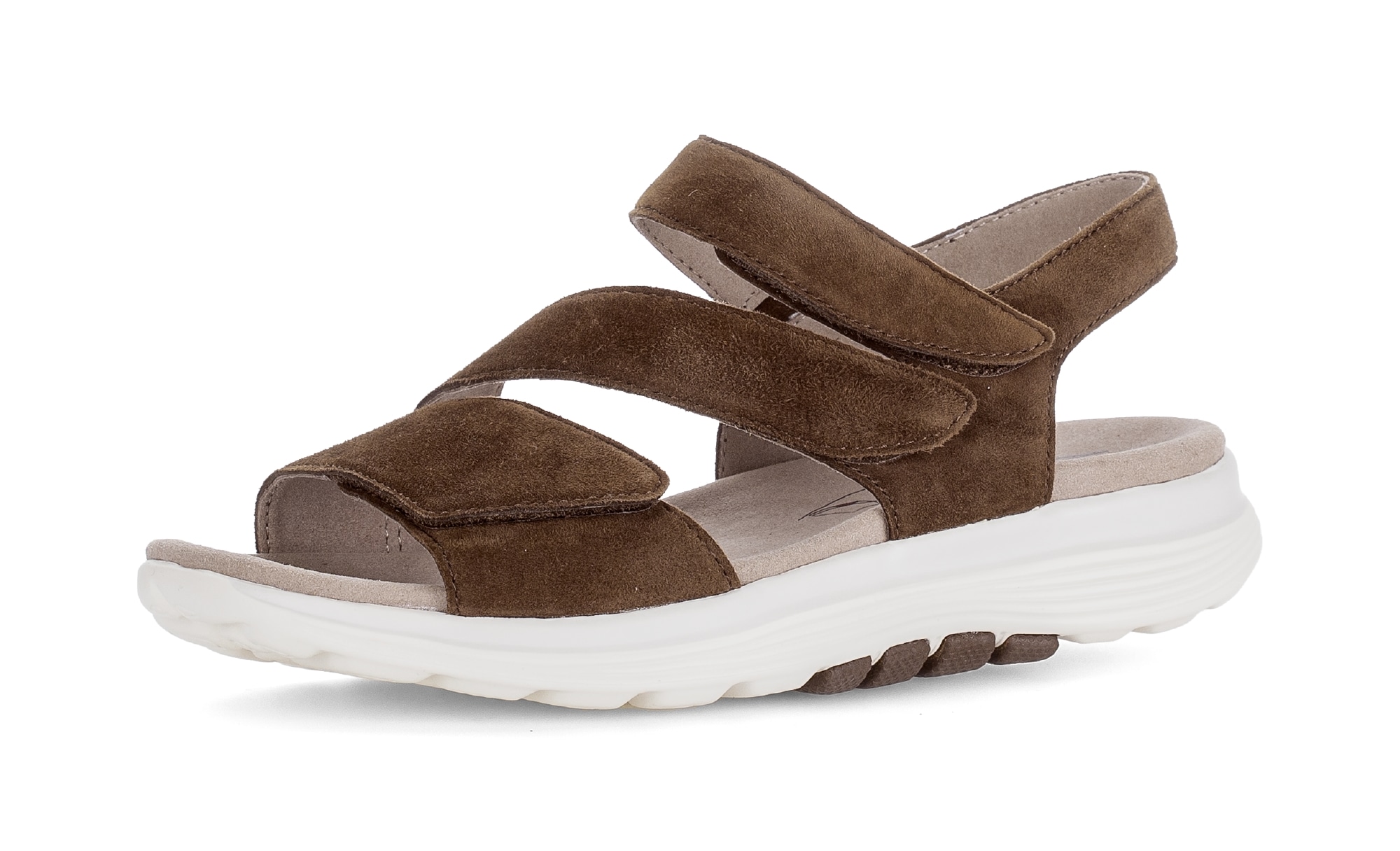 rollingsoft Riemchensandale  Keilabsatz, Sandalette mit typischer Laufsohle, G-Weite (=weit)