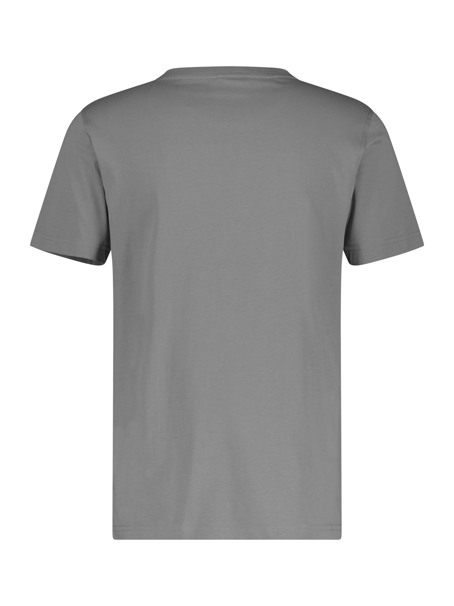 LERROS T-Shirt »LERROS Basic T-Shirt mit Logostitck, unifarben«