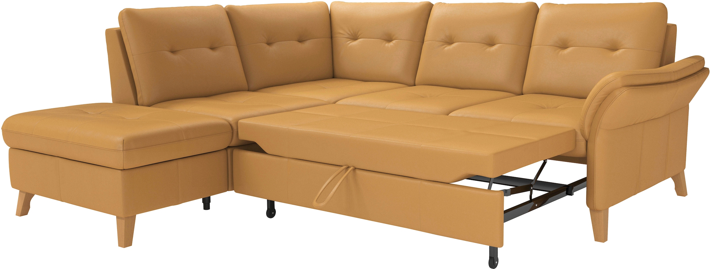 sit&more Ecksofa »Göteborg«, inkl. Sitztiefenverstellung, wahlweise mit Bettfunktion & Bettkasten