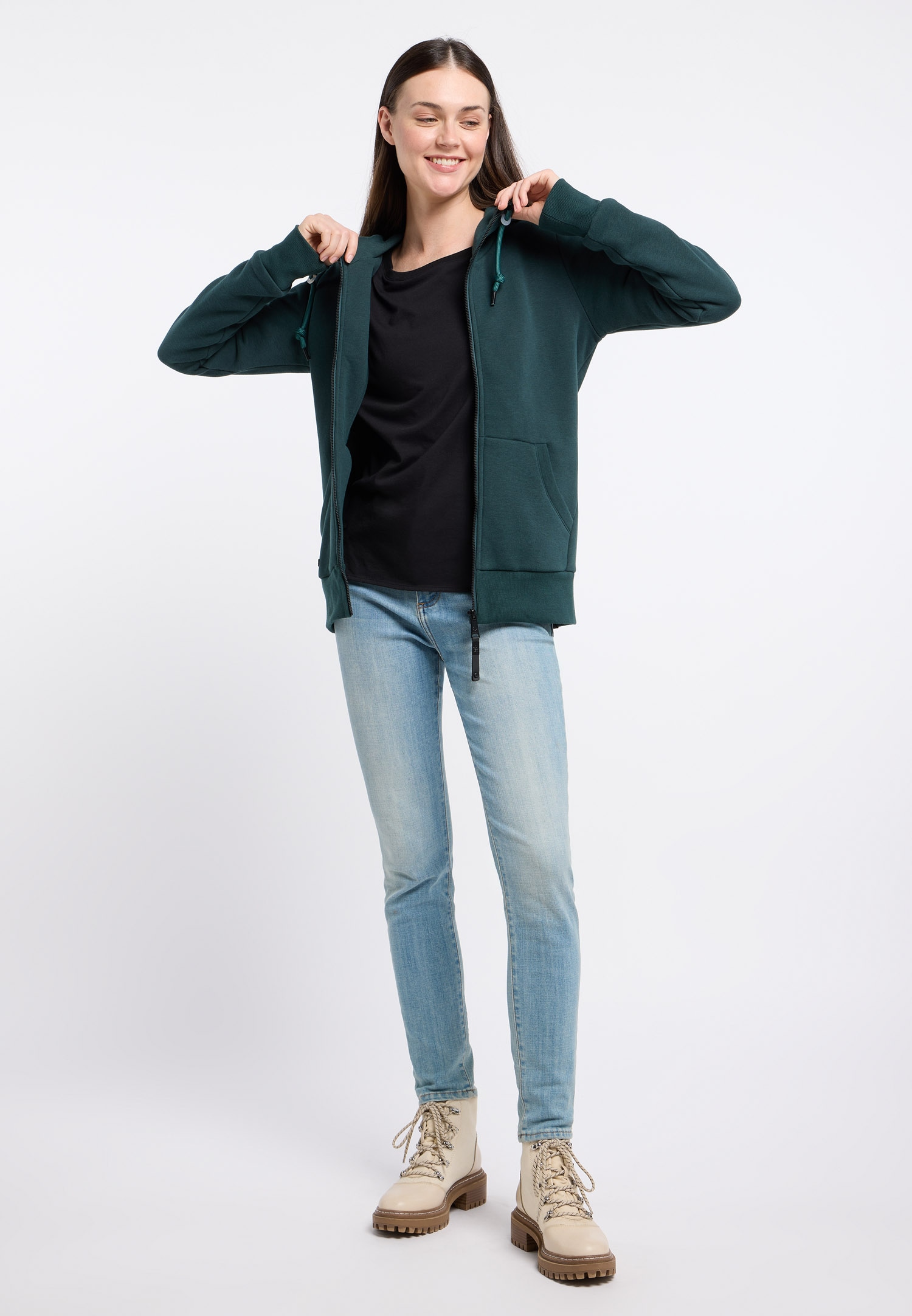 Ragwear Kapuzensweatjacke »NESKIA ZIP«