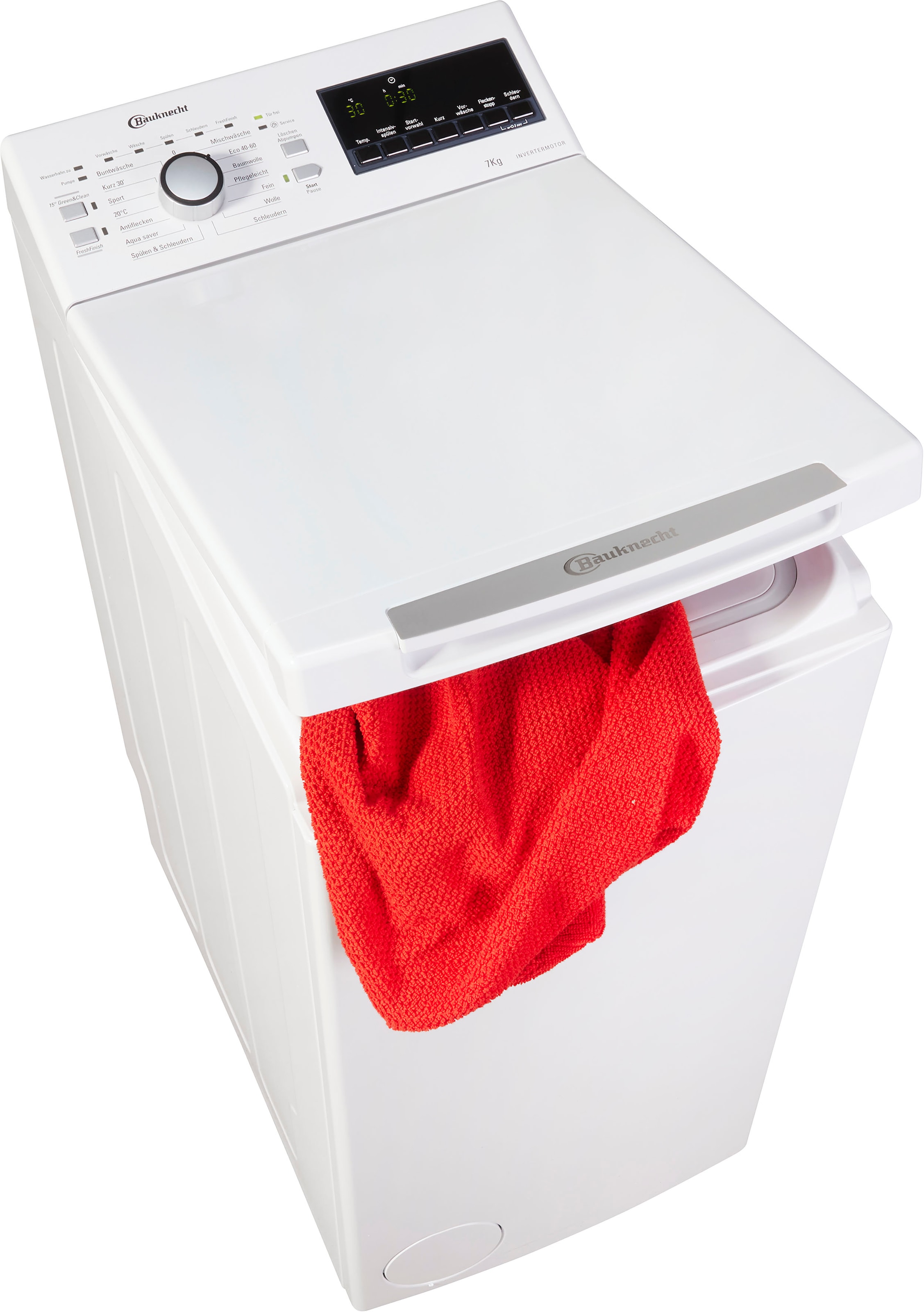 BAUKNECHT Waschmaschine Toplader »WAT WAT 7 Eco 712 B3«, jetzt Eco 1200 B3, OTTO bei 712 kg, U/min
