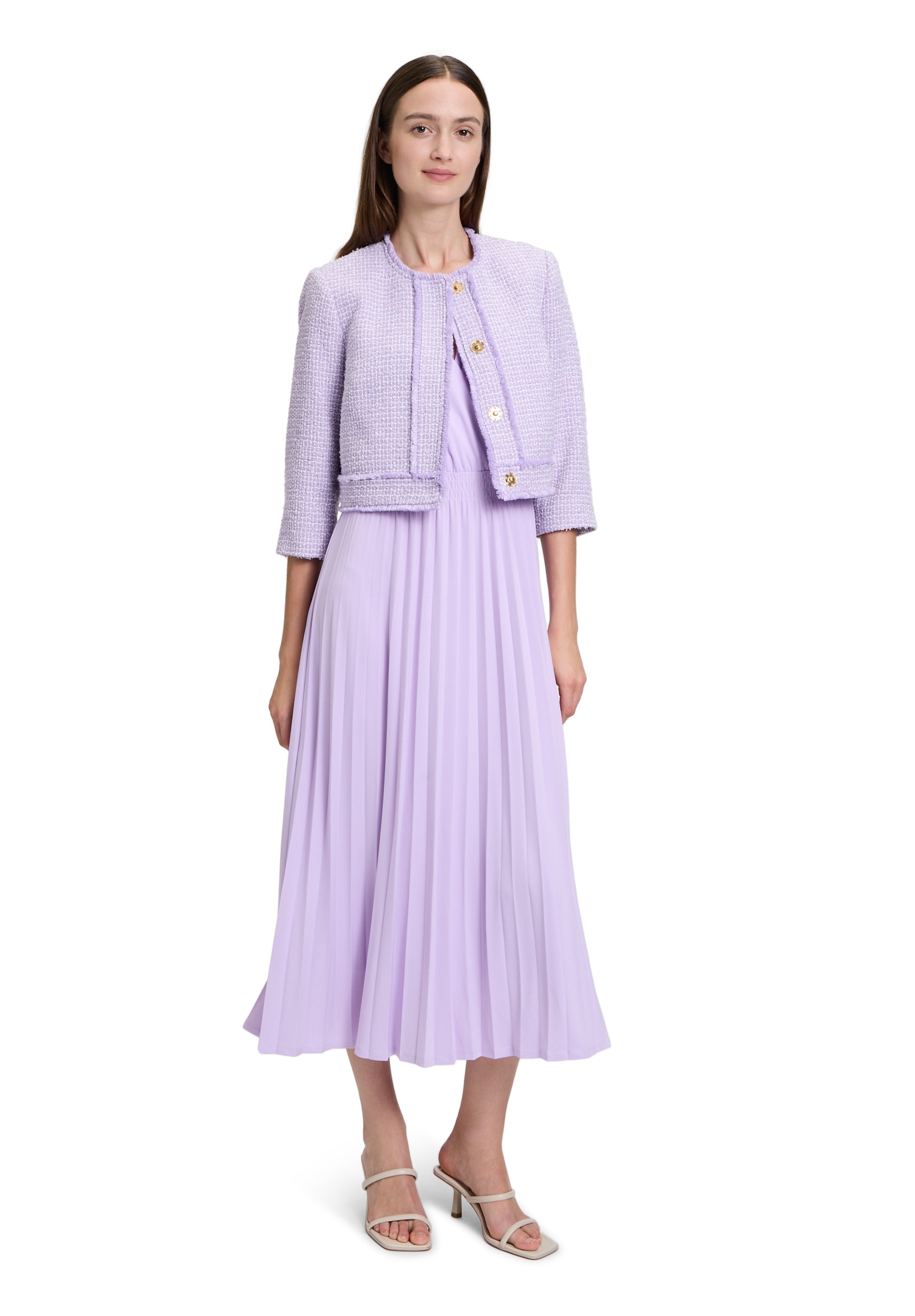 Betty&Co Plisseekleid »Plisseekleid ohne Arm«