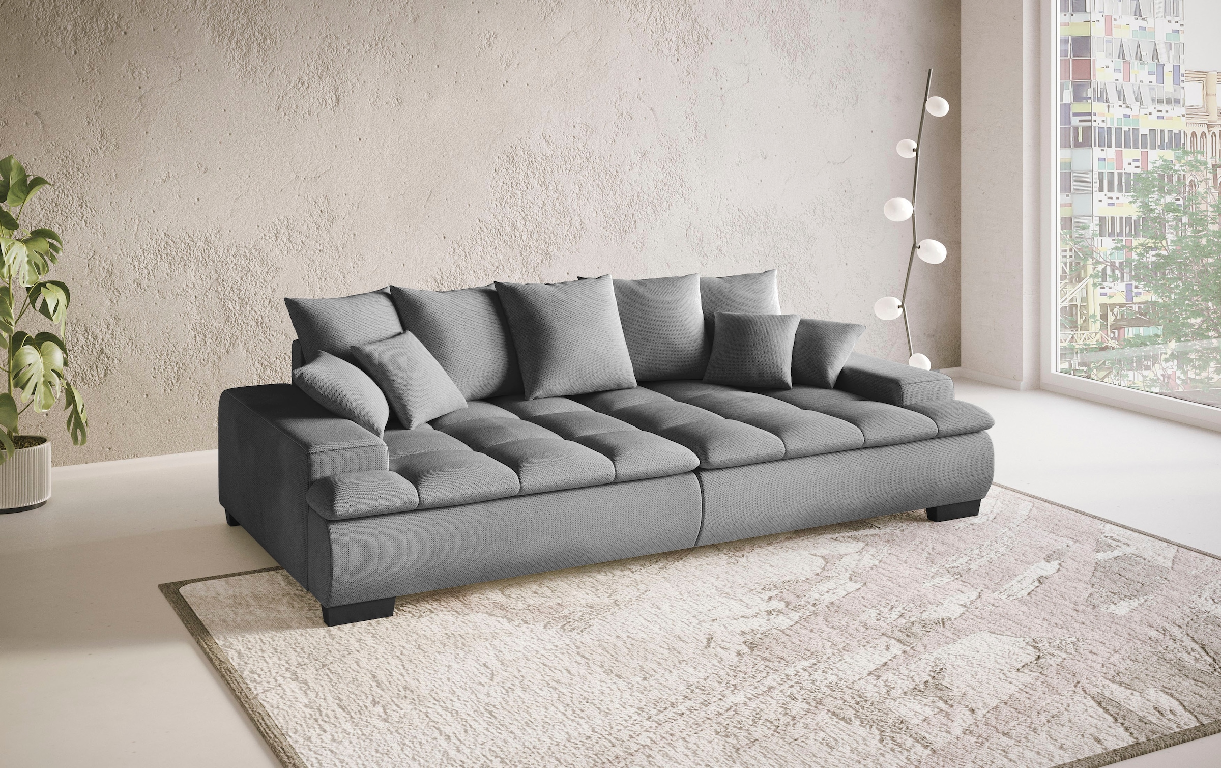 Mr. Couch Big-Sofa »Haiti II«, mit Kaltschaumpolsterung, bis 140 kg belastbar