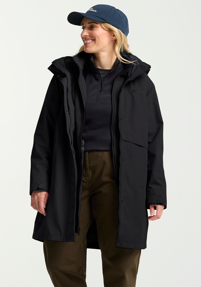 Jack Wolfskin 3-in-1-Funktionsmantel »BAYLIGHT 3IN1 COAT W«