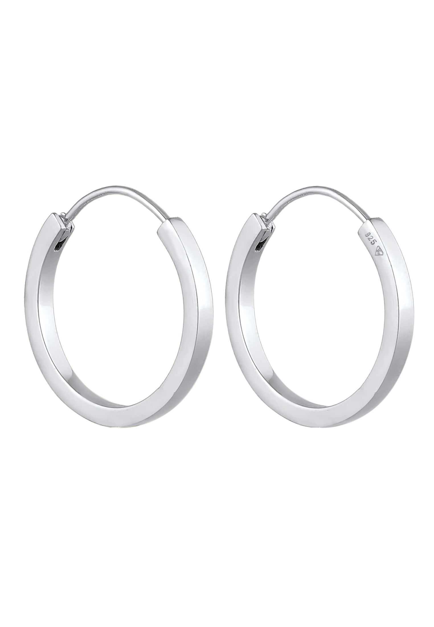 Elli Premium Paar Creolen »Ohrringe Geo Elli 925 Silber«