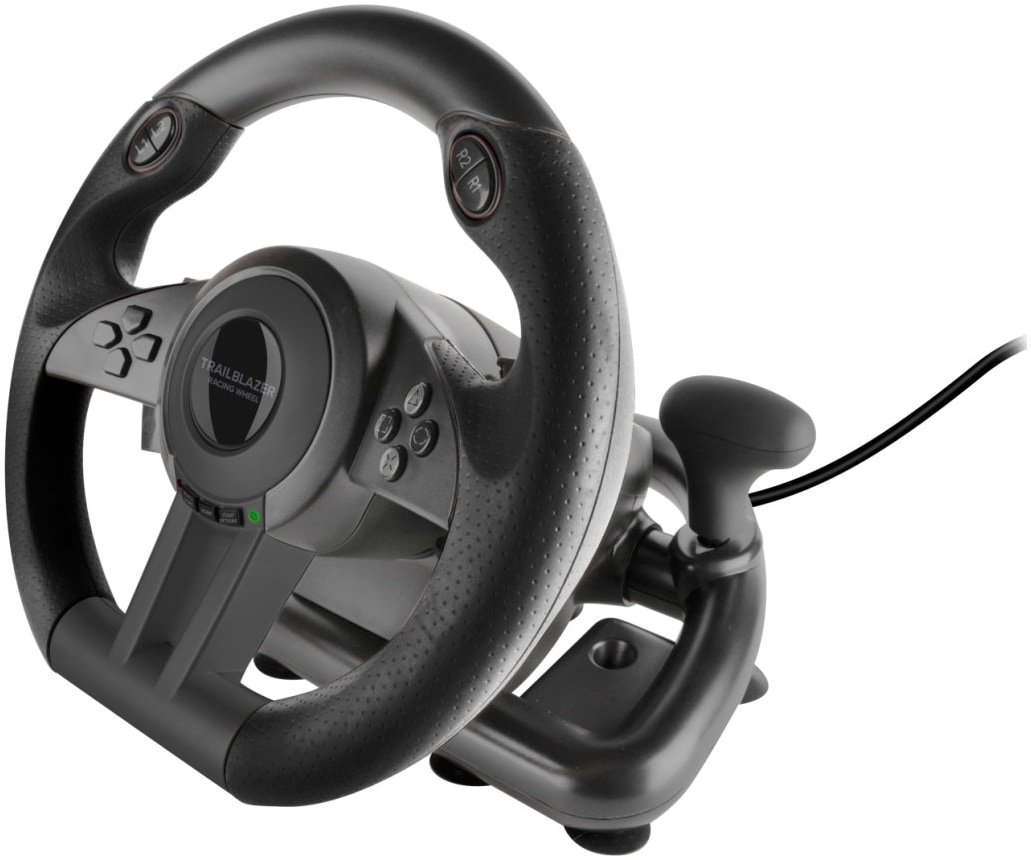Speedlink Gaming-Lenkrad »TRAILBLAZER Dark Edition Racing Wheel« für PC/PS4/PS3/Xbox Series X/S/One/Switch 2/Switch/OLED