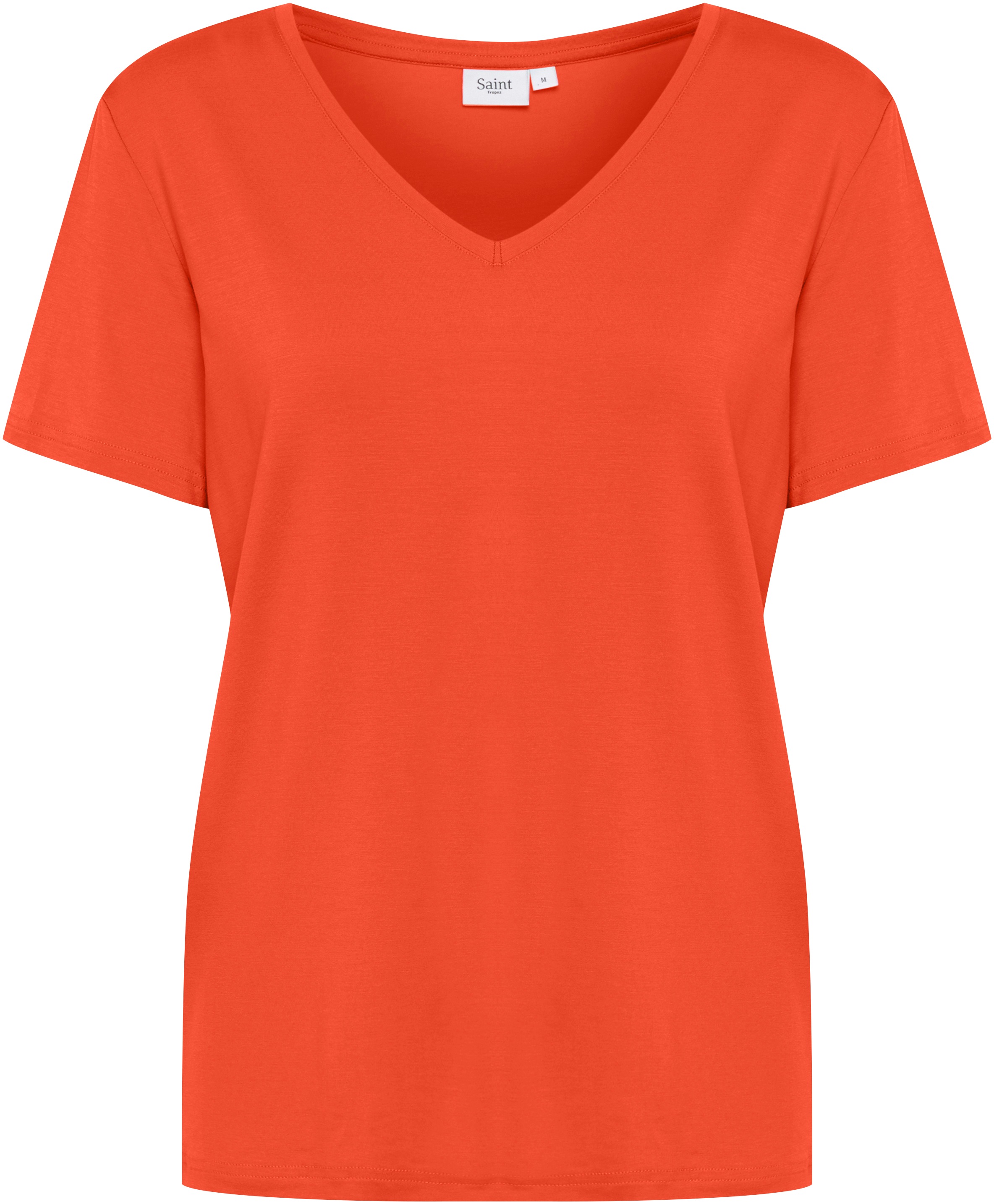 Saint Tropez Kurzarmshirt »AdeliaSZ V-N T-Shirt«