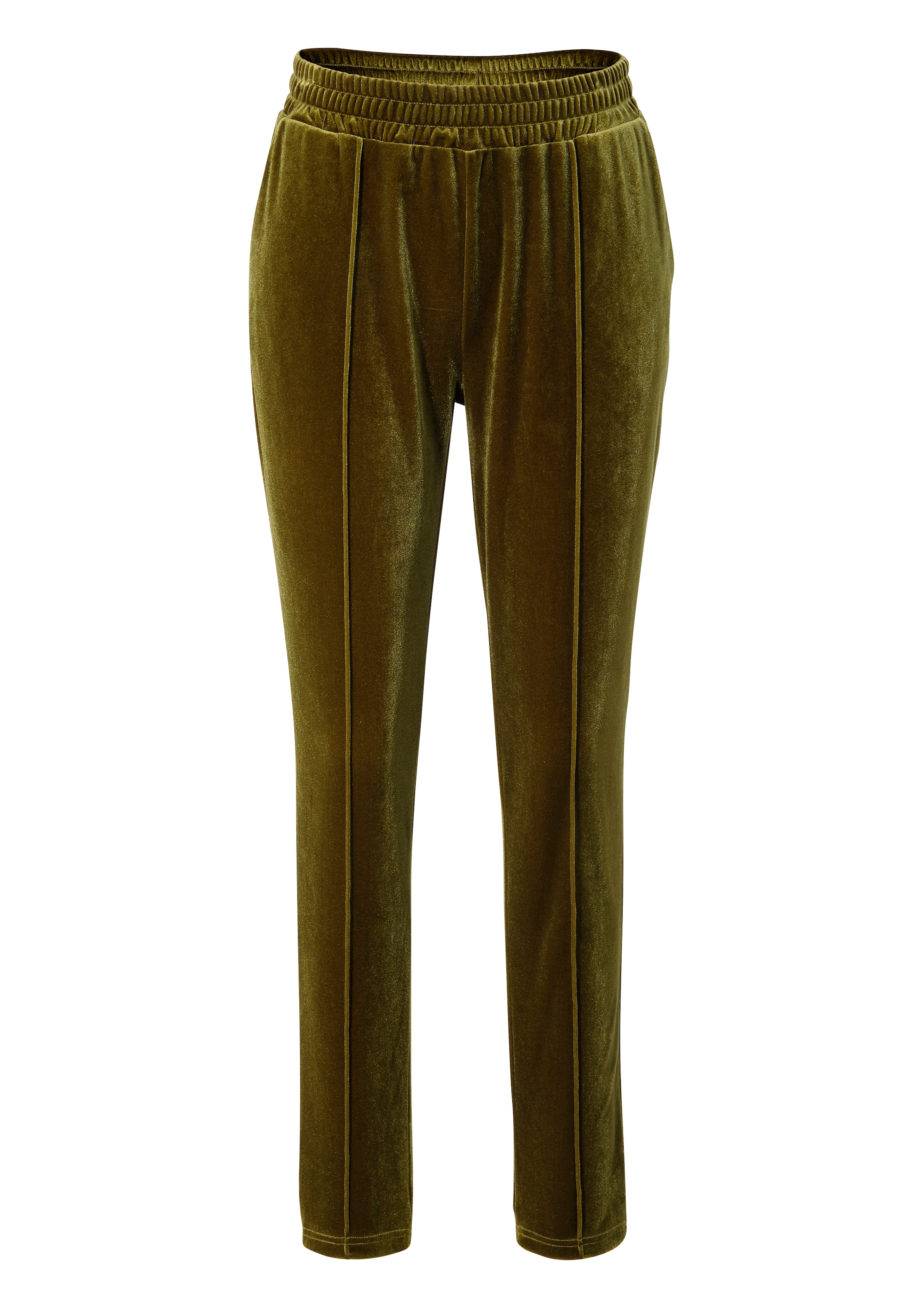 Aniston CASUAL Schlupfhose, aus edlem, glänzenden Samt