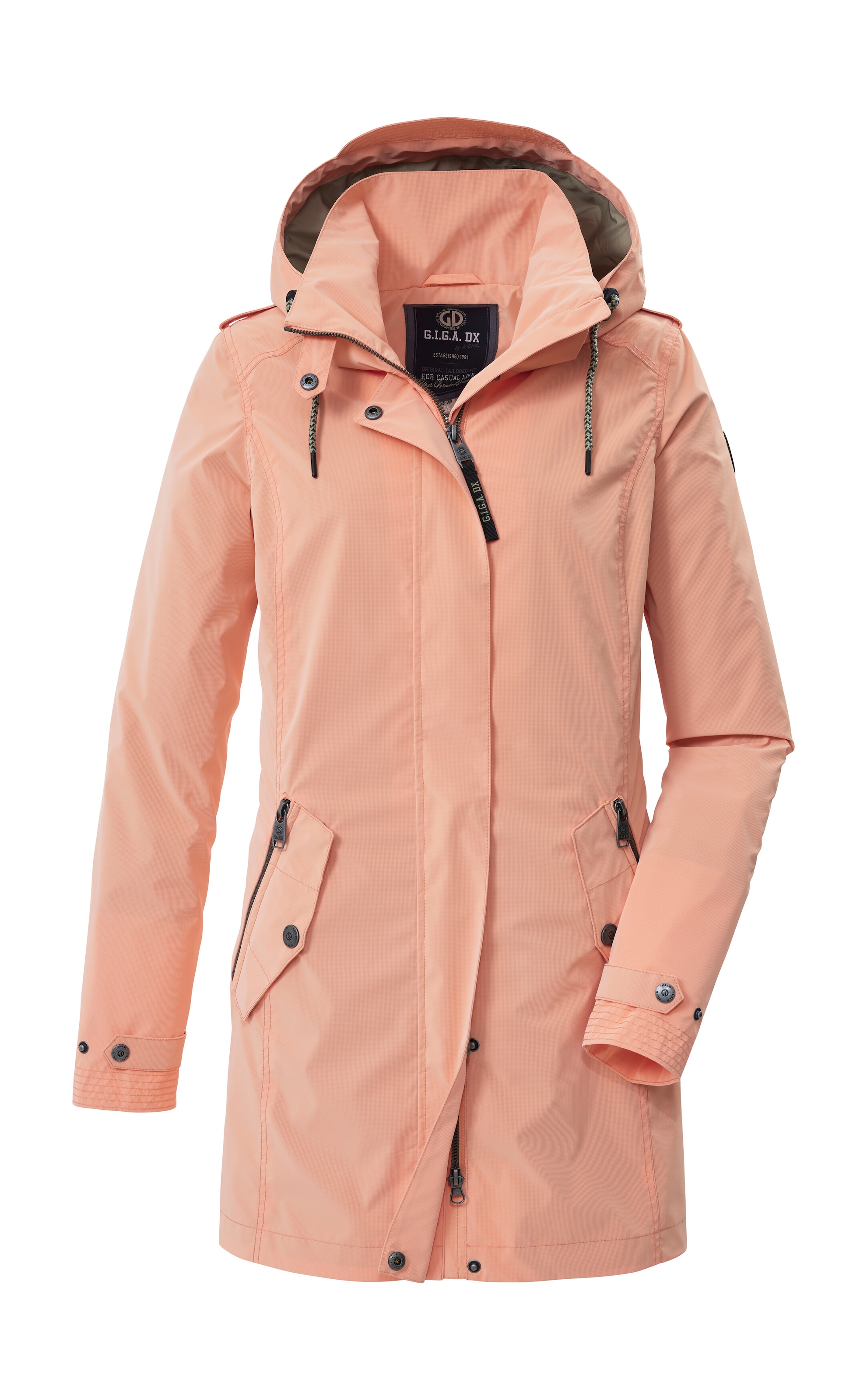 G.I.G.A. DX by killtec Parka »GS 94 WMN PRK« Funktionsparka mit verstellbarer Kapuze und Autolock-Reißverschluss