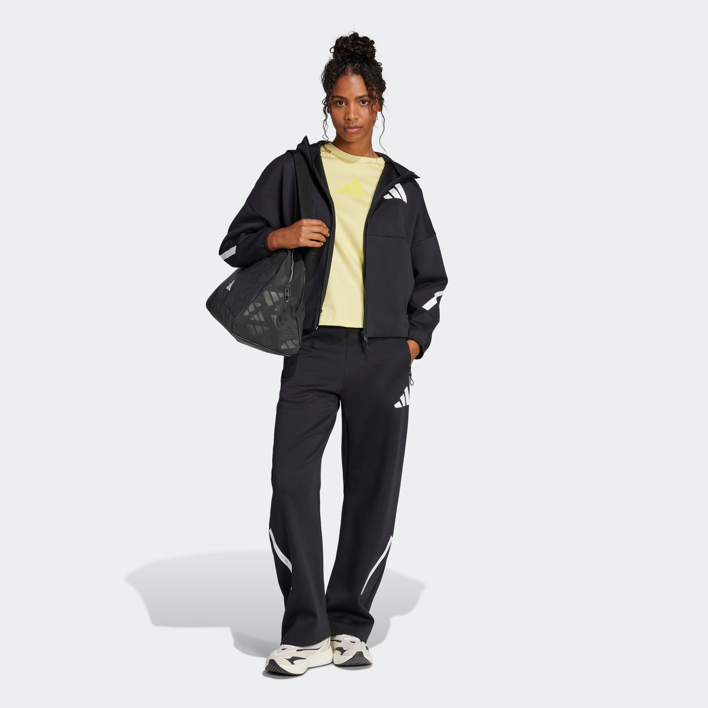 adidas Sportswear Kapuzensweatshirt »W Z.N.E. FZ«