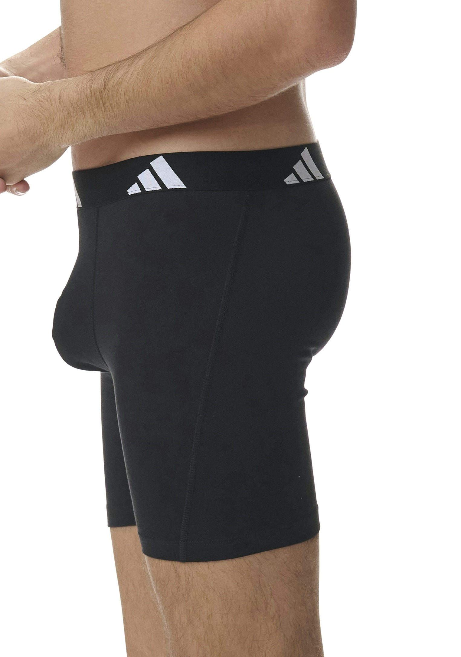 adidas Sportswear Boxershorts »Active Flex Cotton«, (3er Pack), mit etwas längerem Bein