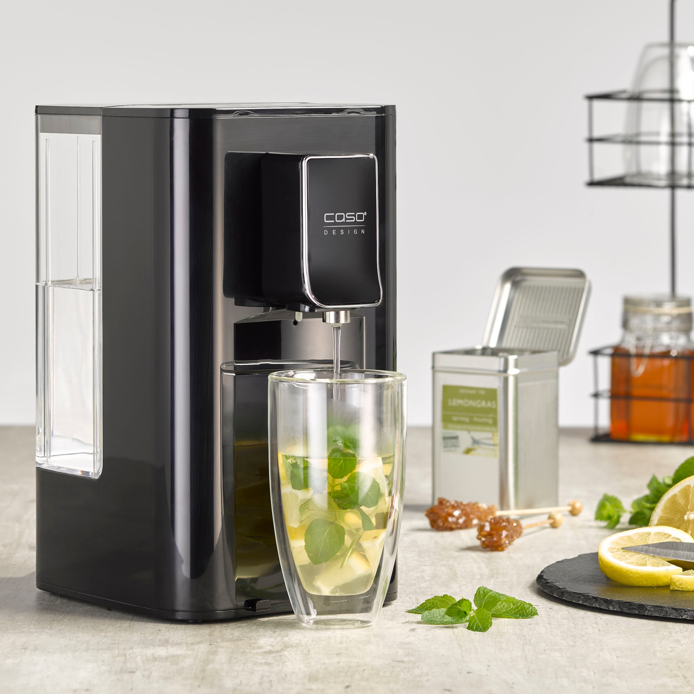 Caso Heißwasserspender »HW550« 2600 W 7 verschiedene Temperaturstufen, abnehmbarer Wassertank 2,9 Liter