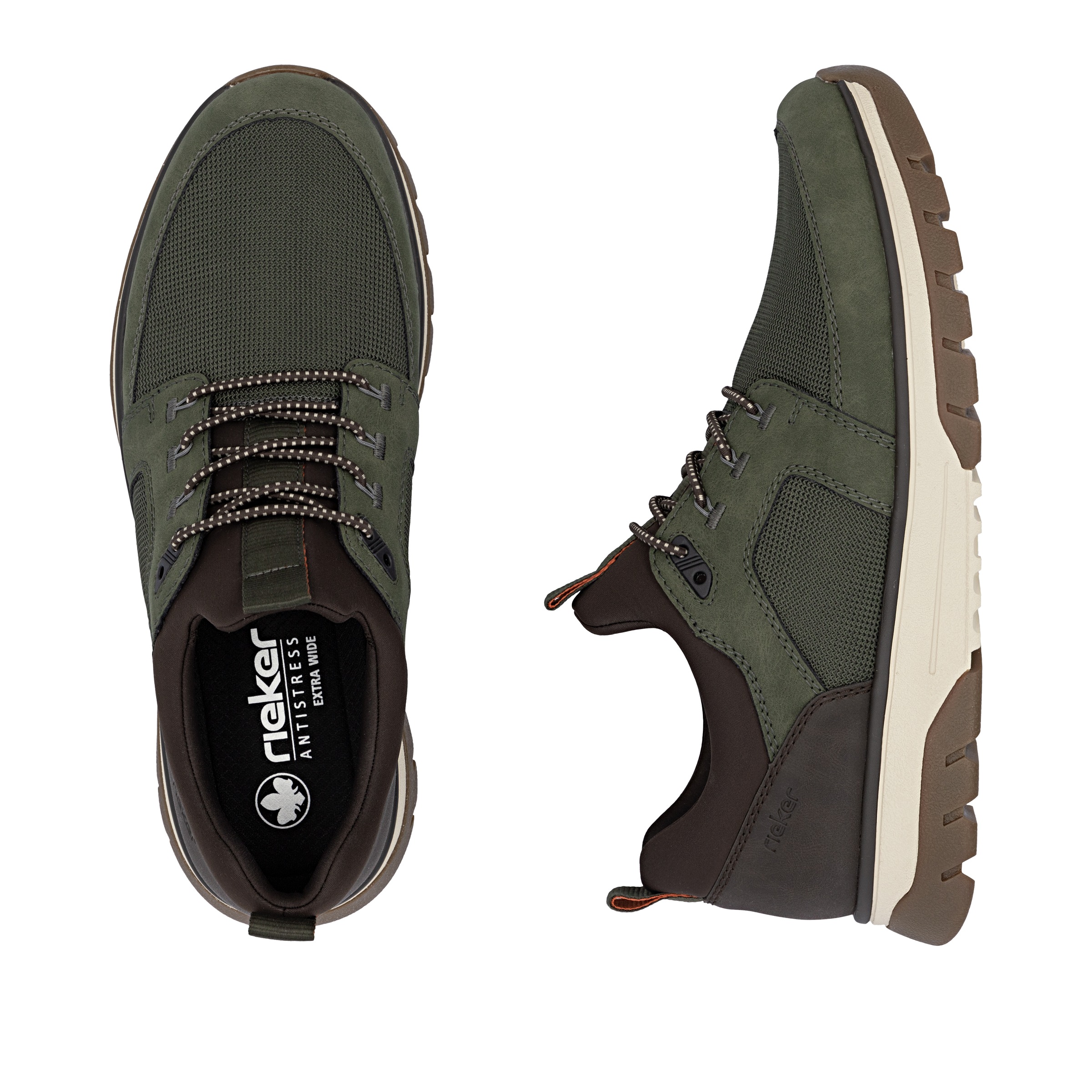 Rieker Slip-On Sneaker, Slipper, Schlupfschuh, Halbschuh mit weicher MemoSoft-Innensohle