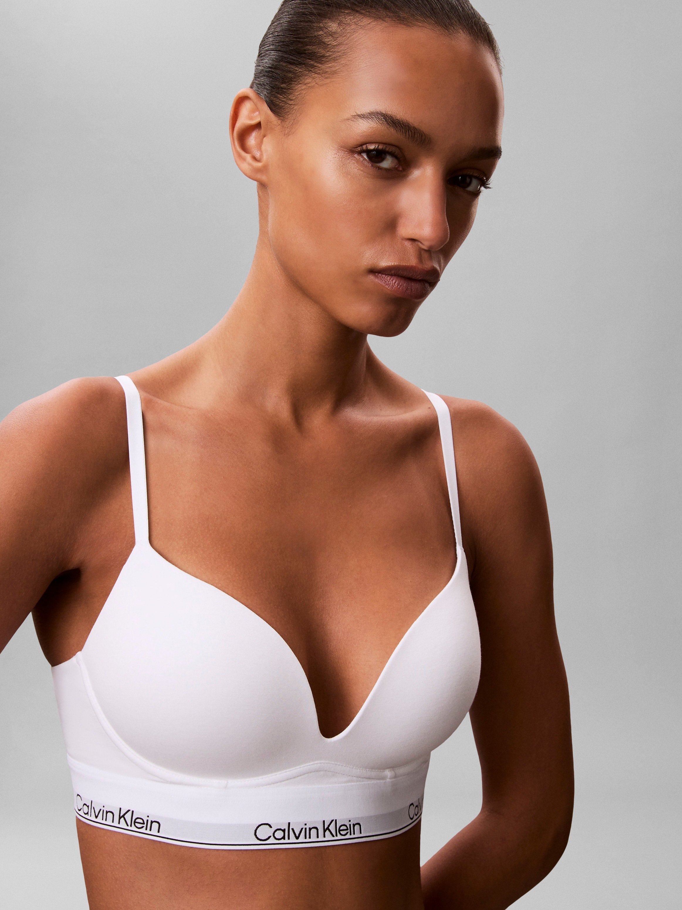 Calvin Klein Underwear Push-up-BH »PLUNGE PUSH UP« mit Logobund