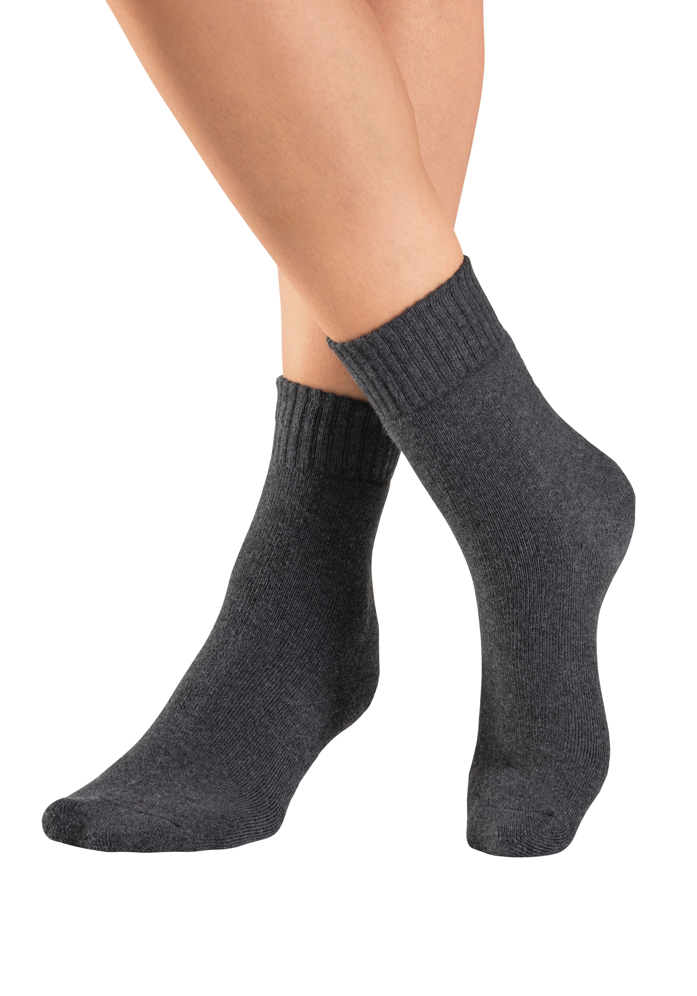 Lavana Basicsocken Packung, 5 Paar tlg. Thermosocken mit Vollfottee