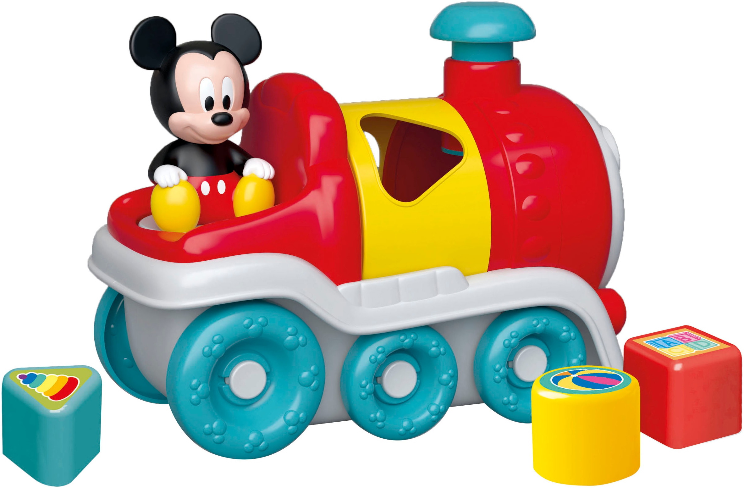 Steckspielzeug »Disney Baby, Baby Mickey Formensortier-Zug«, Made in Europe