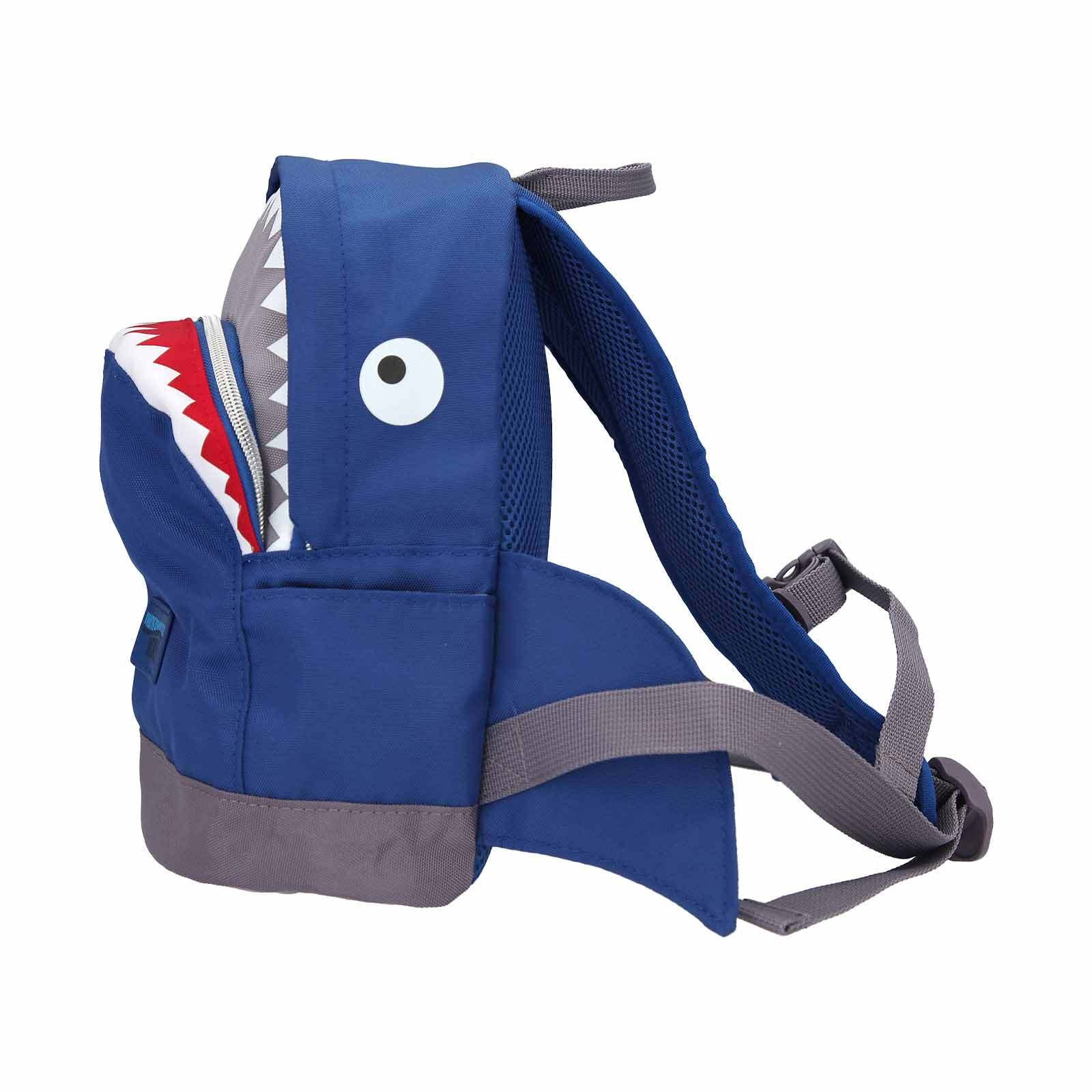 Depesche Rucksack »Rucksack Hai Underwater Dino World 27 x 22 cm dunkelblau«