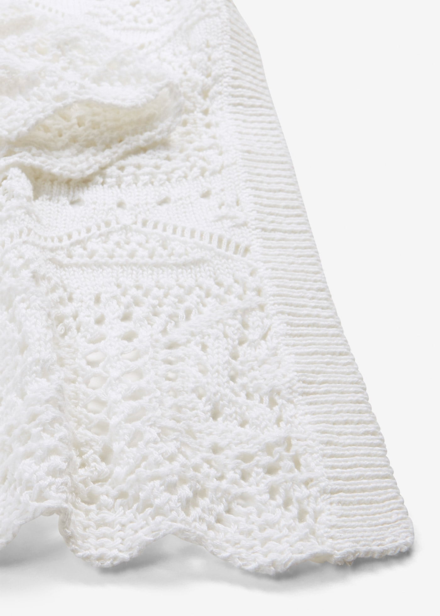 bonprix Longstrickjacke 1 tlg. lockere und offene Passform, mit femininem Lochmuster, casual Stil