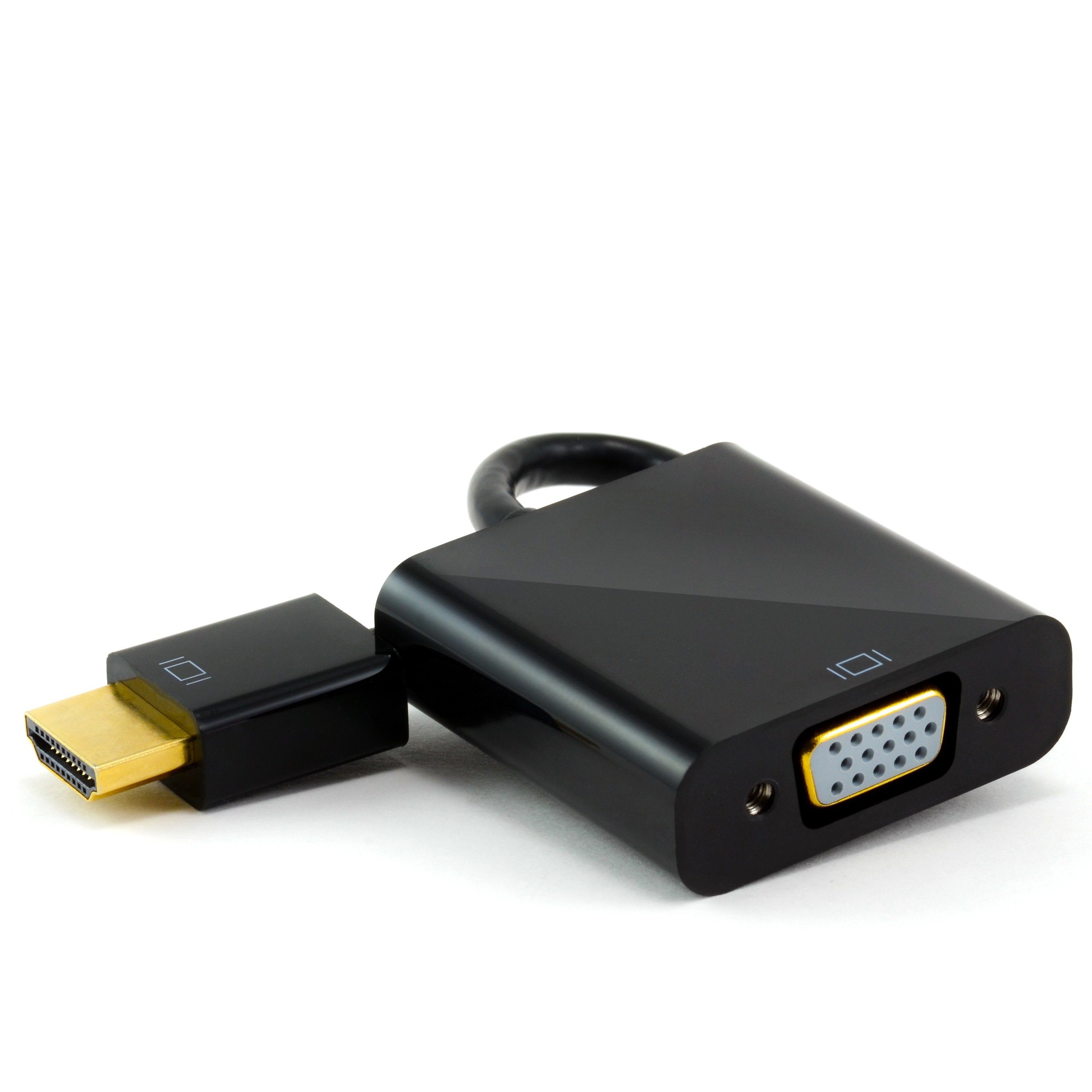 HDMI auf VGA Adapter inkl. Audio-Übertragung »HDMI Stecker auf VGA...
