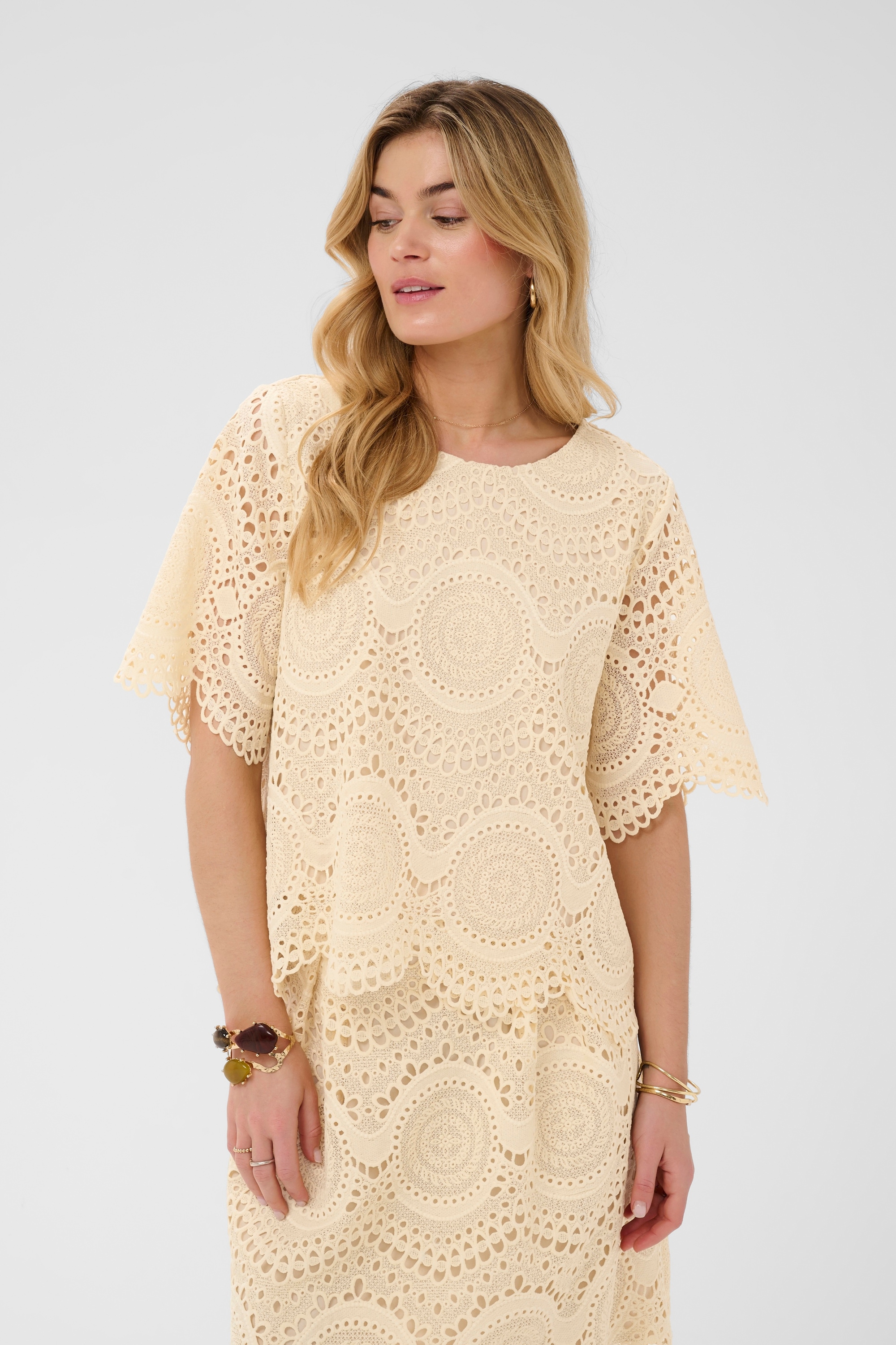 Cream Kurzarmbluse »Kurzarm-Bluse CRBaja«