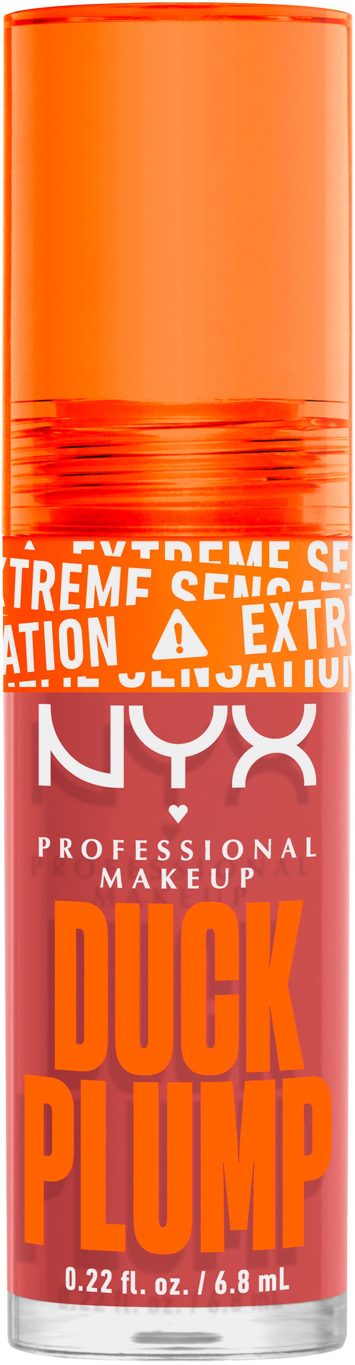 NYX Lipgloss »NYX Professional Makeup Duck Plump Nude Swings«, mit Collagen