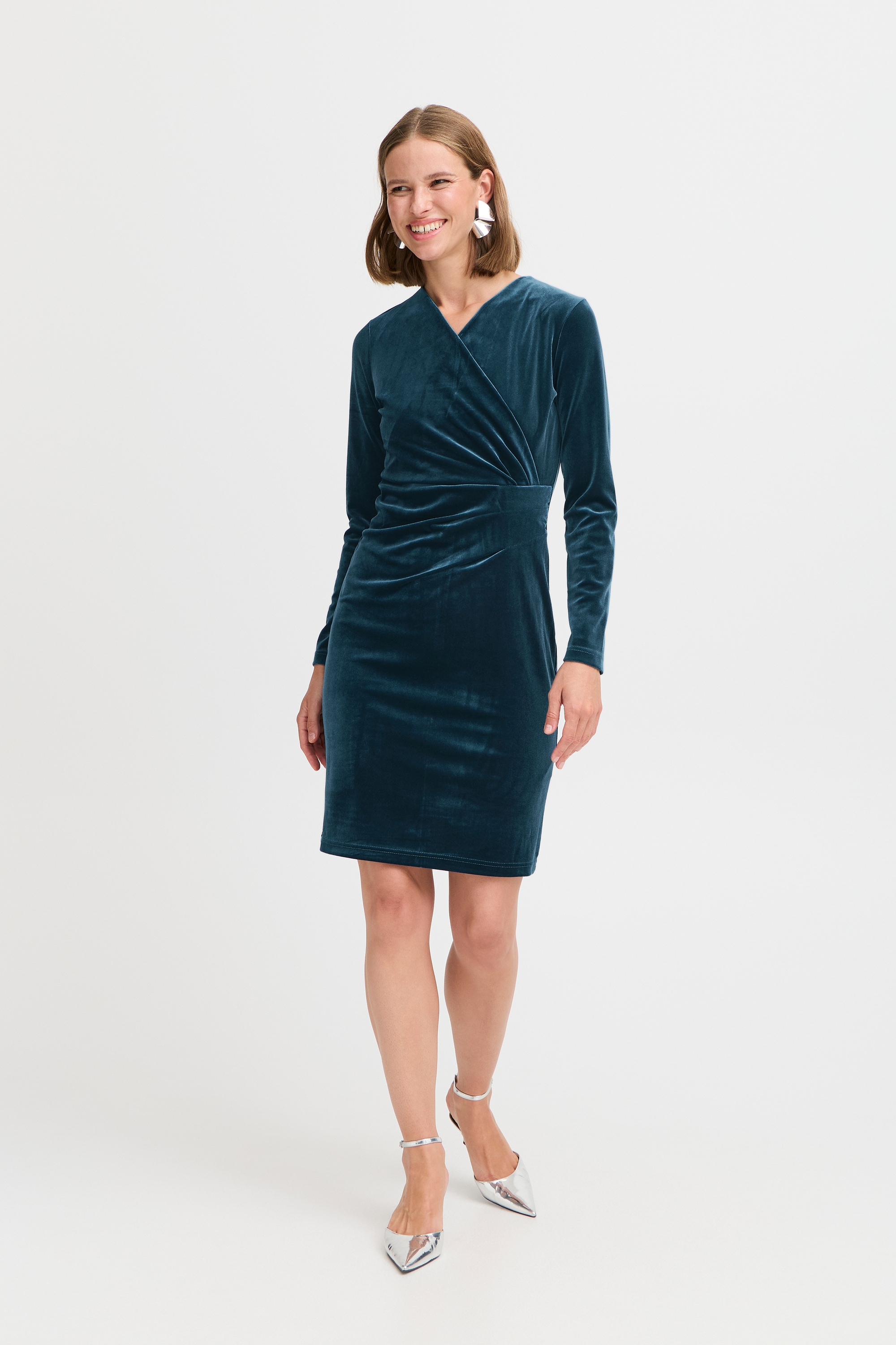b.young Jerseykleid »Damen Fest BYPERLINA«