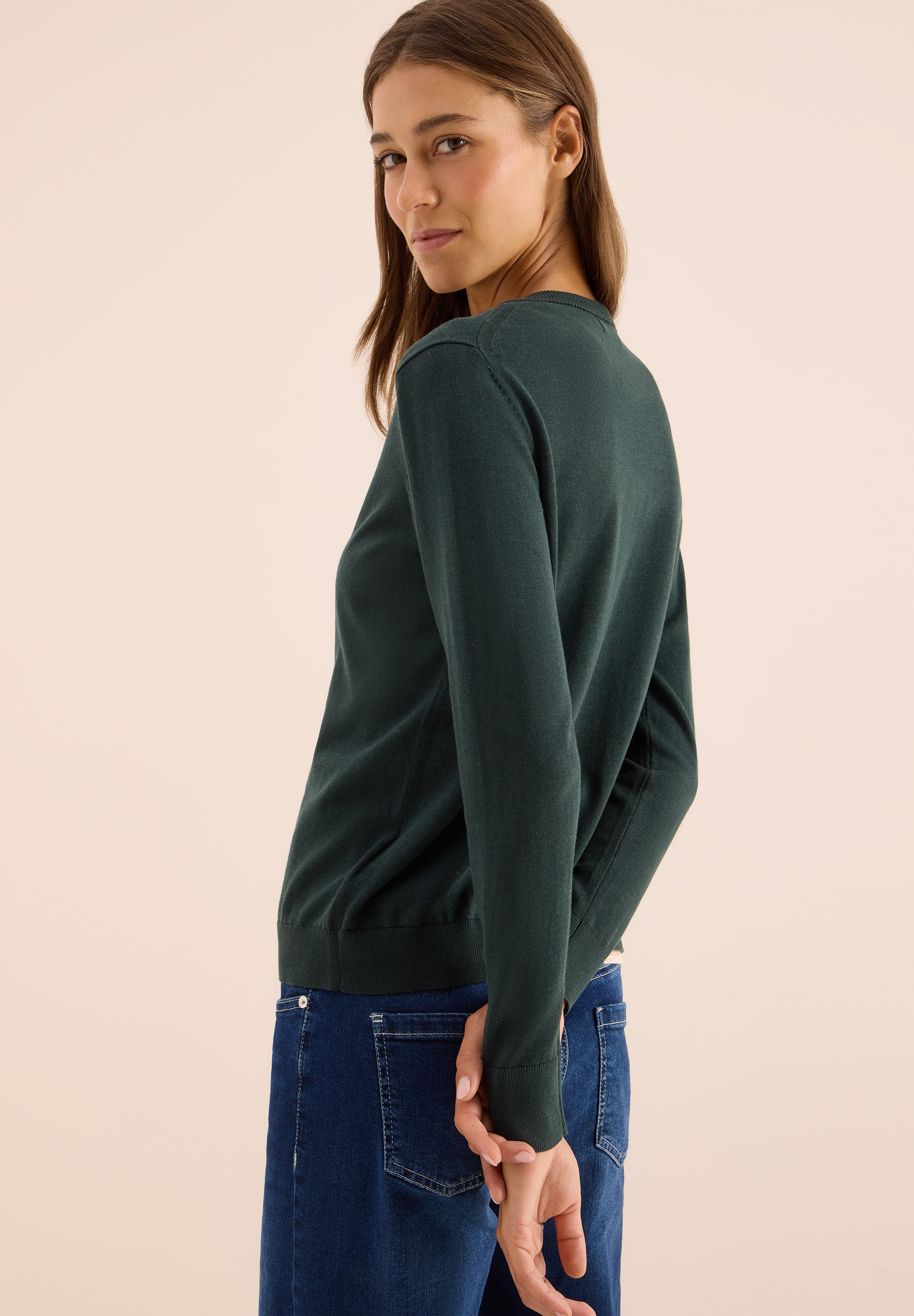 Cecil Strickjacke, mit Knopfleiste