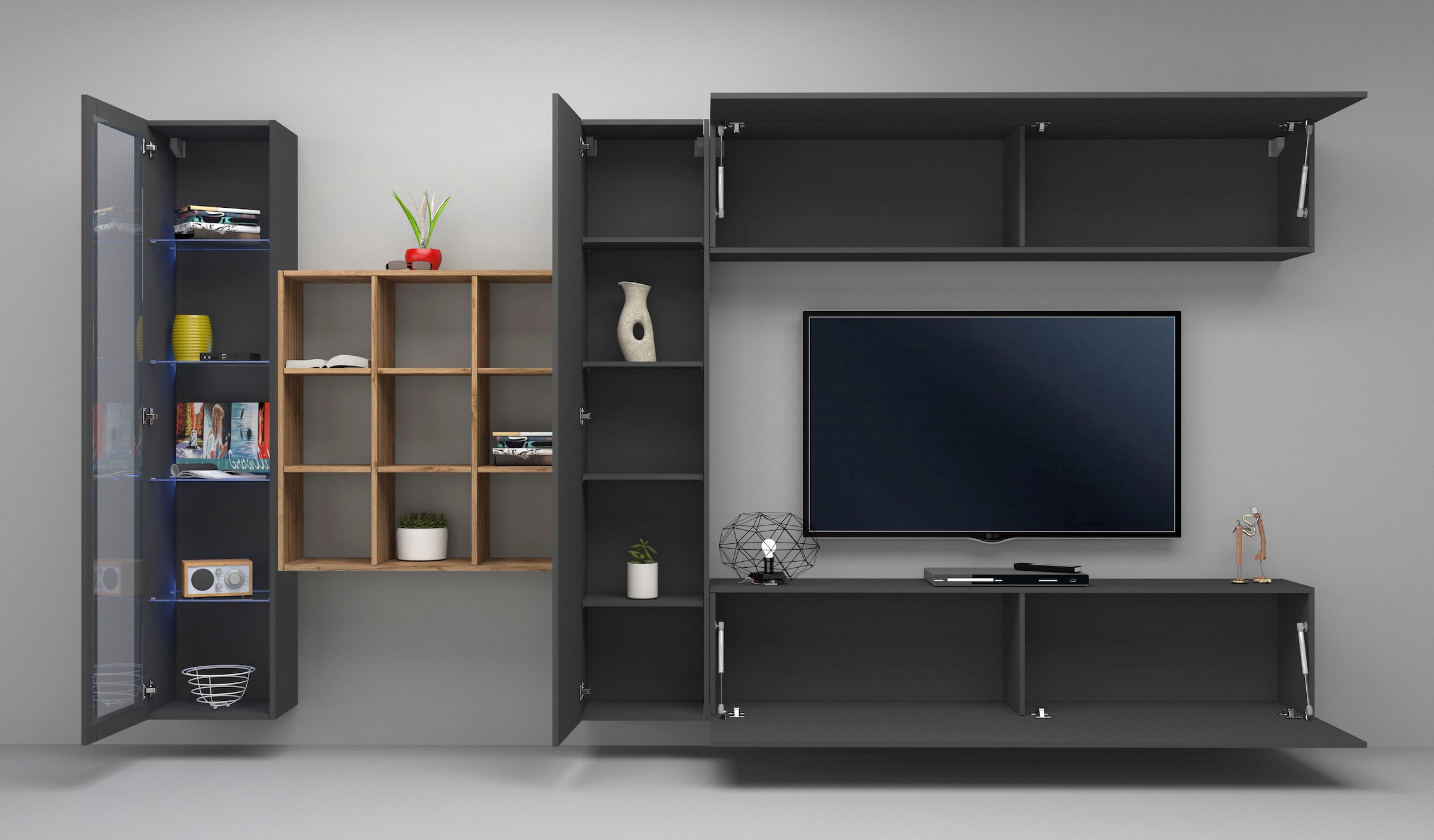 Home affaire Wohnwand »Maruska« 1 Stk. tlg.