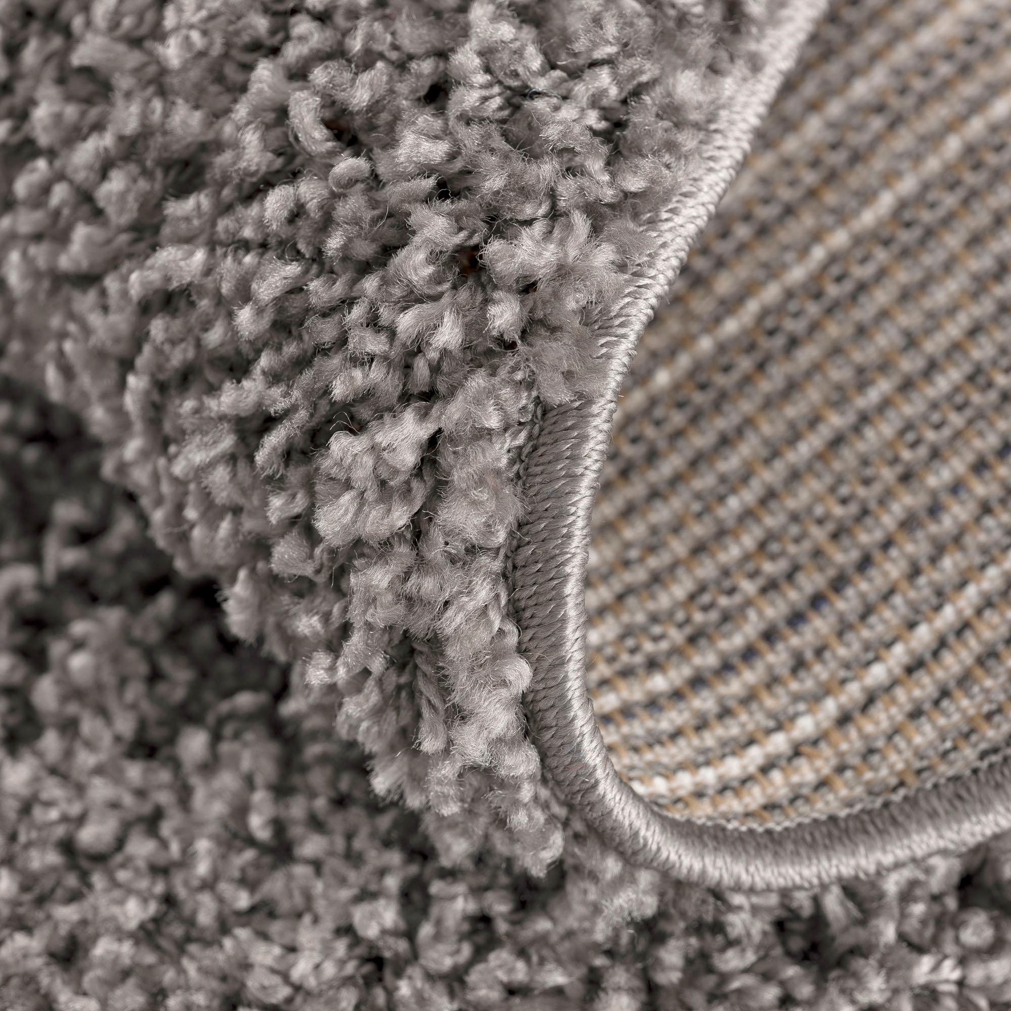 Sanat Hochflor-Teppich »LOCA«, rund, 30 mm Höhe, Wohnzimmer, Langflor, Shaggy, Schlafzimmer
