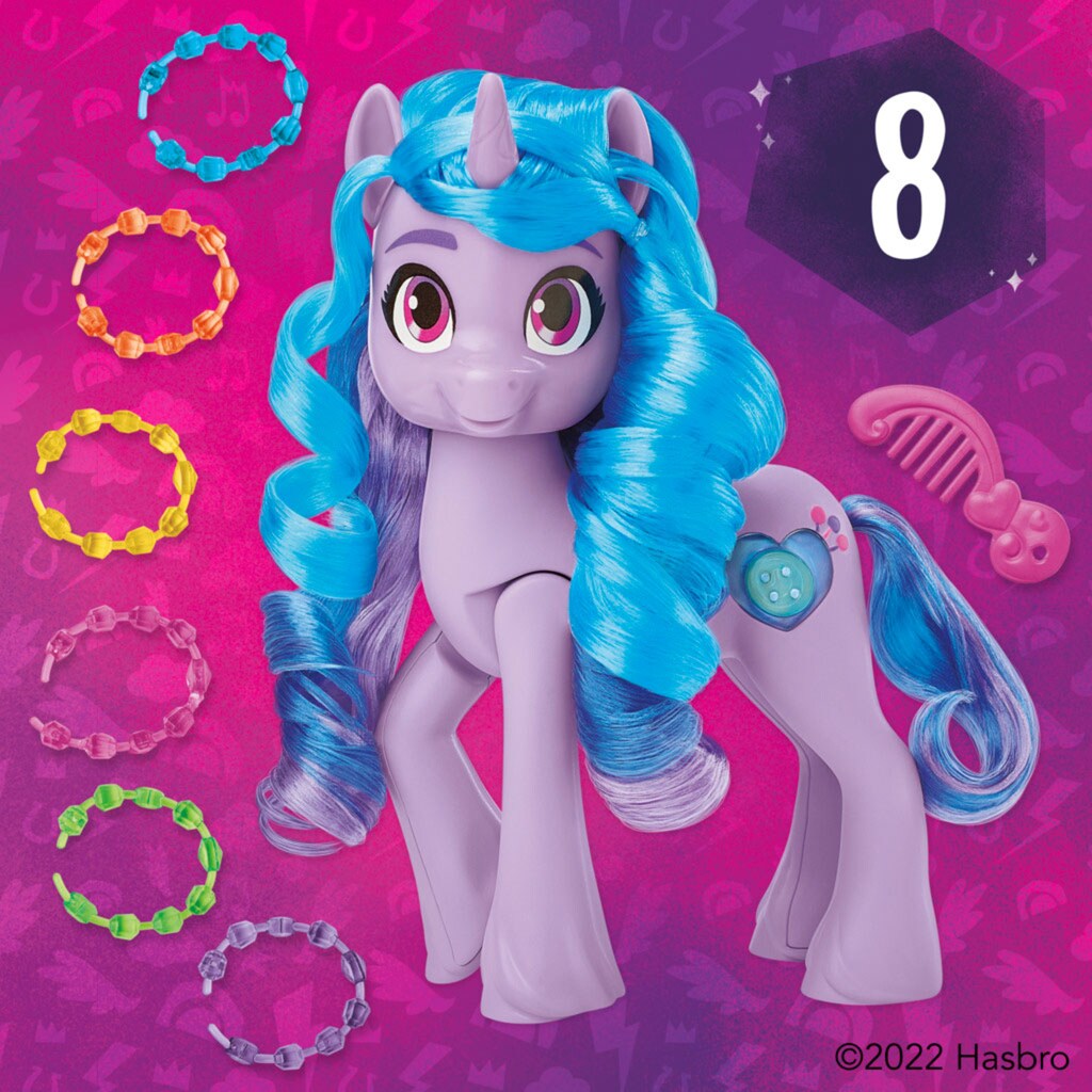 Hasbro Spielfigur »Izzy Moonbow«, mit über 20 Reaktionen und leuchtendem Schönheitsfleck