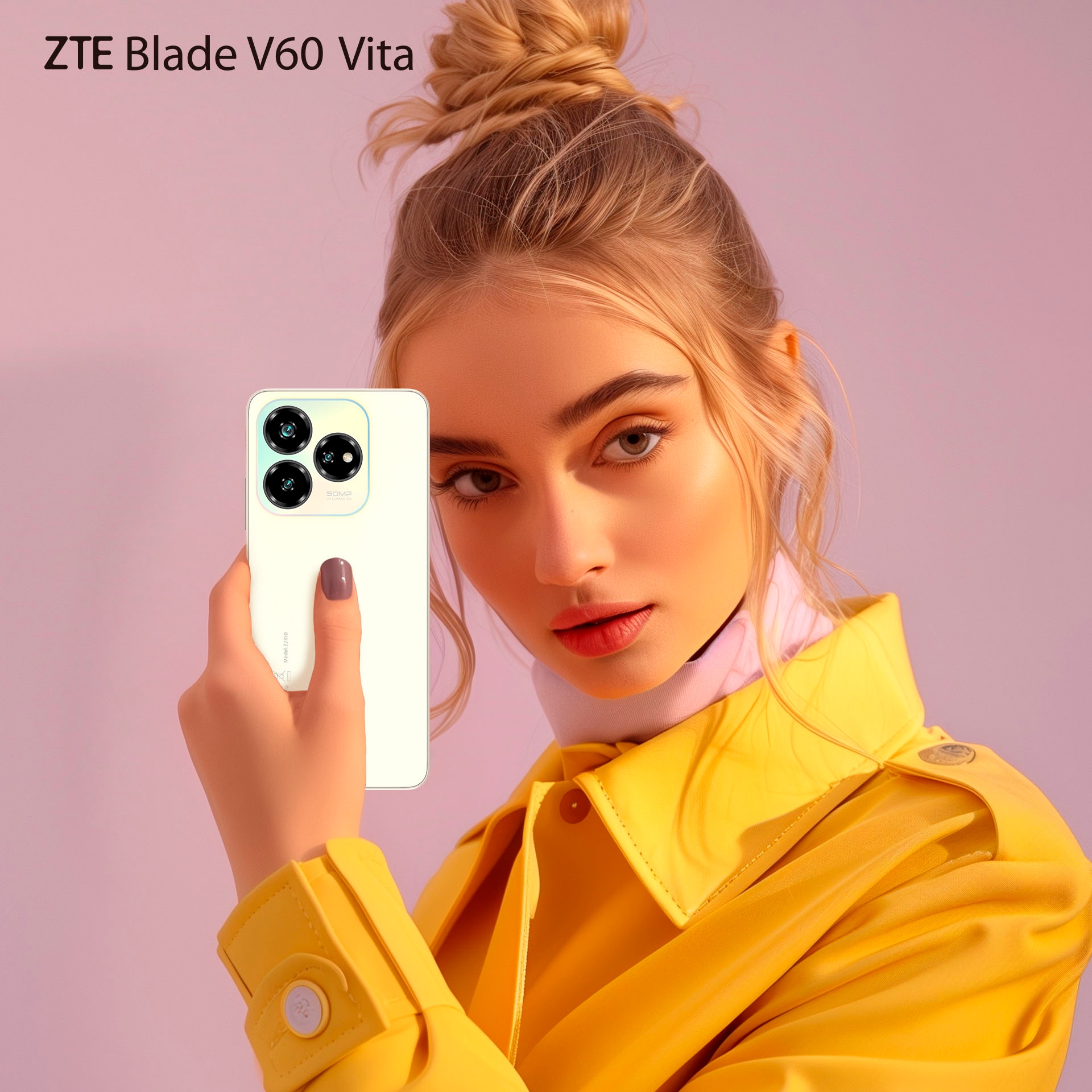 ZTE Smartphone »Blade V60 Vita«, champagne gold