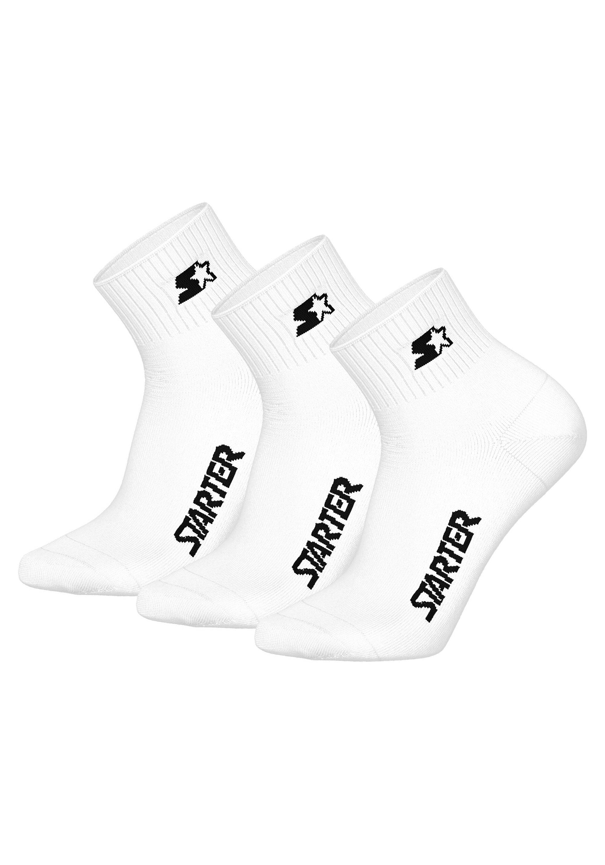 Starter Kurzsocken »Socken STARTER 3pk Quarter Socks 3er Pack«