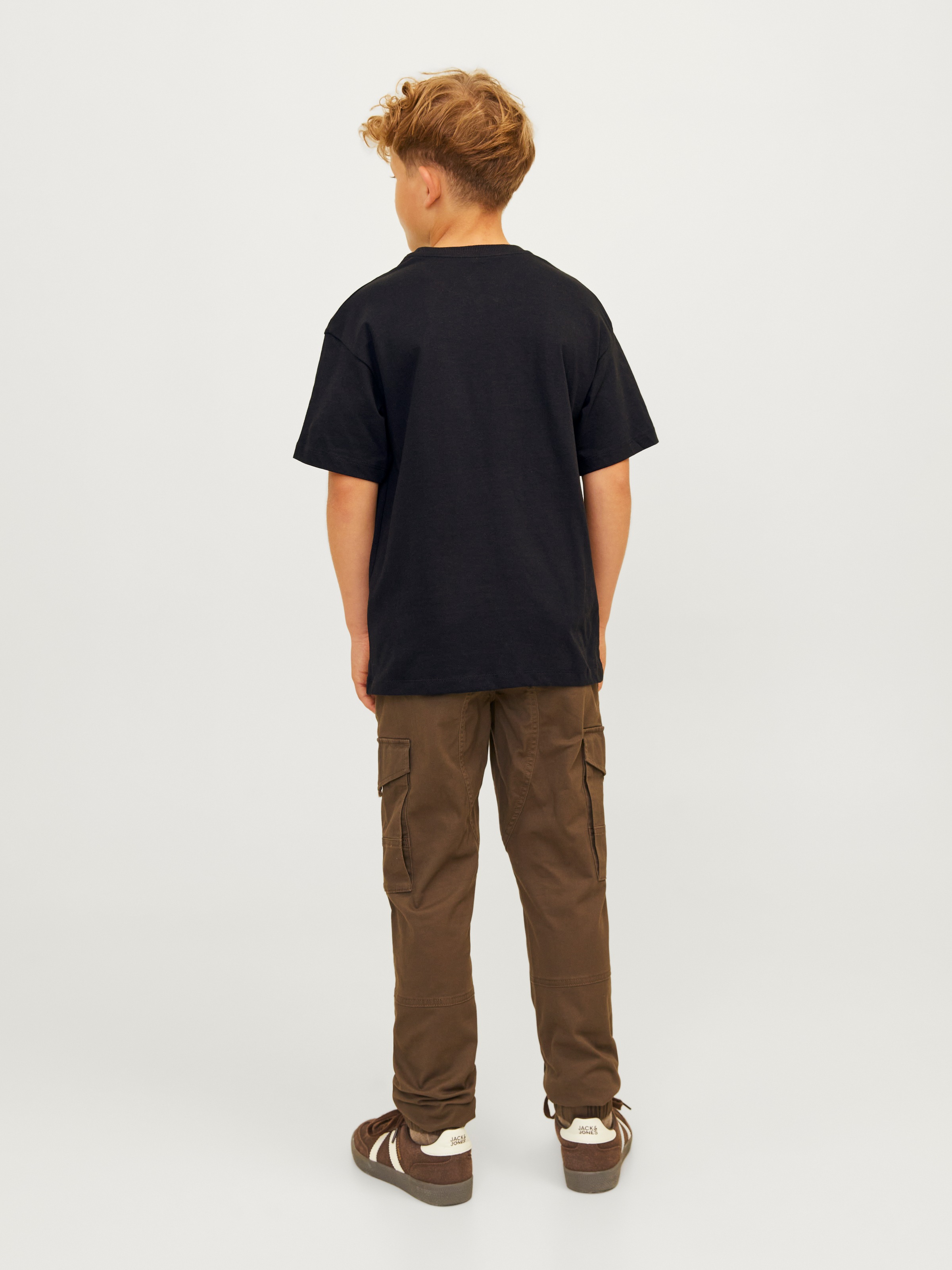 Jack & Jones Junior Rundhalsshirt »JJECALEB VARSITY TEE SS O-NECK NOOS JNR«