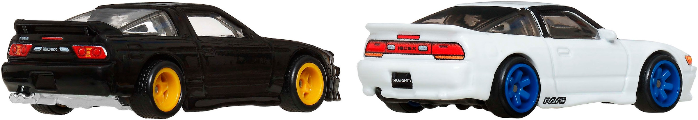 Hot Wheels Spielzeug-Auto »Nissan Sileighty«, (Set, 2 tlg.)