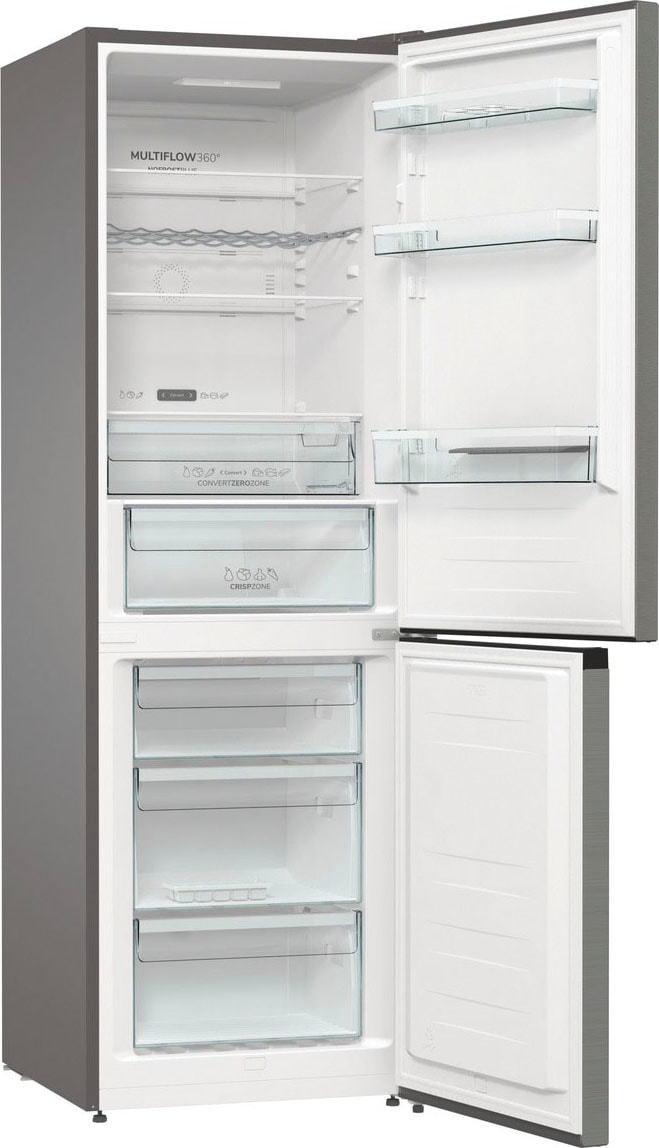 GORENJE Kühl-/Gefrierkombination »NK 79B0«, NK79B0DXL, 185 cm hoch, 60 cm breit