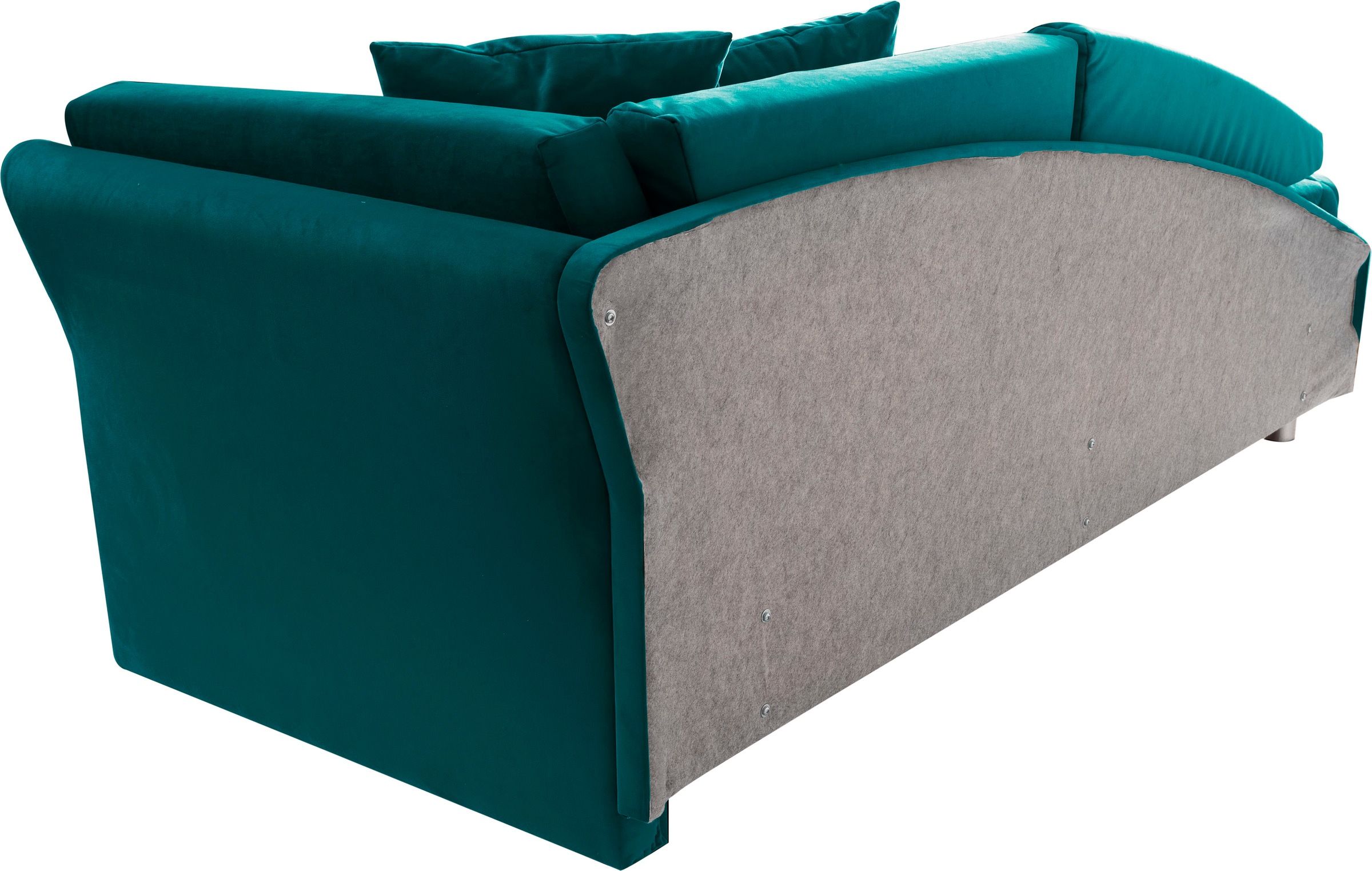 alina Schlafsofa »Lindsay«, Bettkasten, Zierkissen-Set aus: 2 Stk. 40x40cm, 1 Stk. 30x30cm